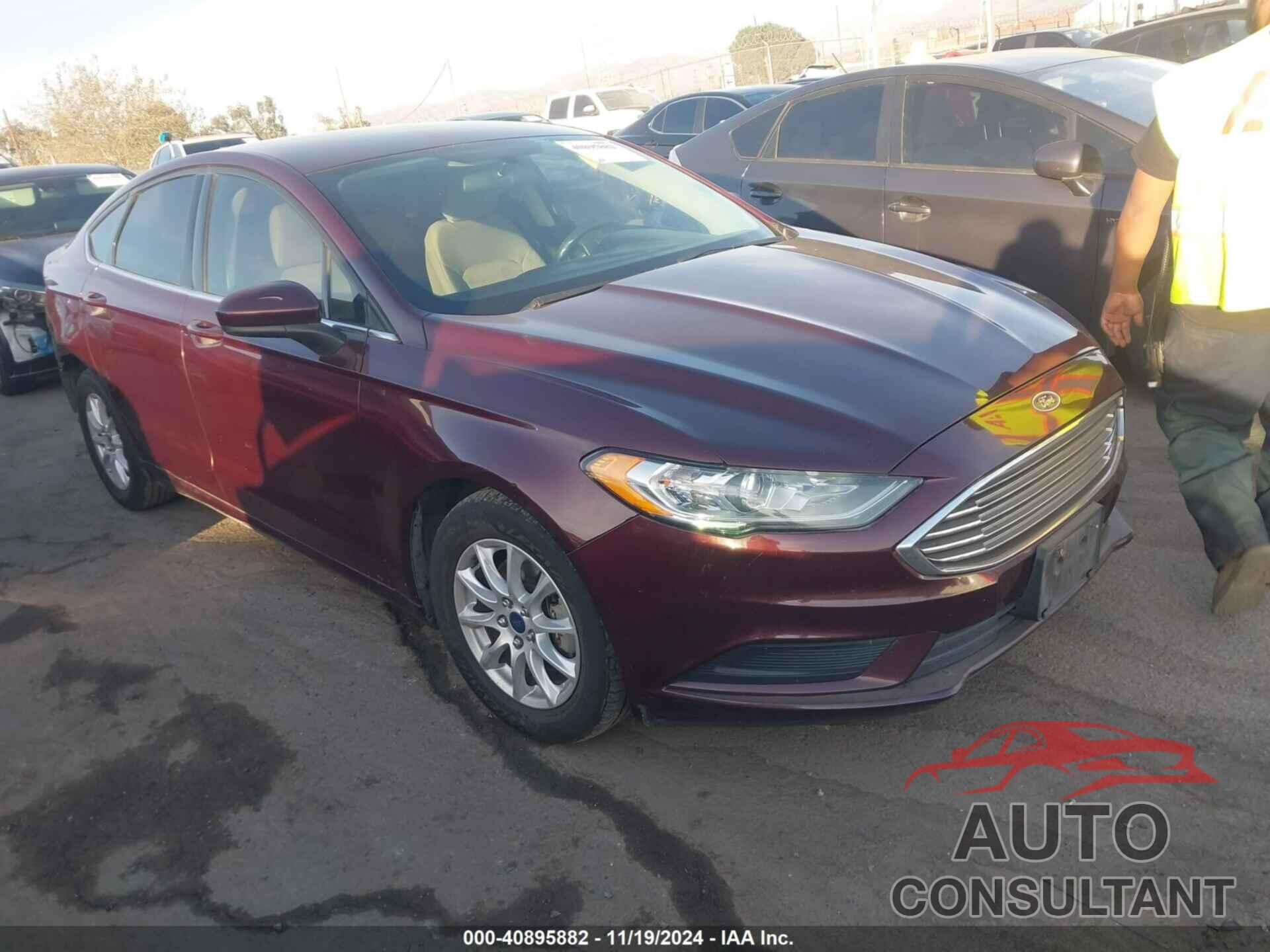 FORD FUSION 2017 - 3FA6P0G76HR343325