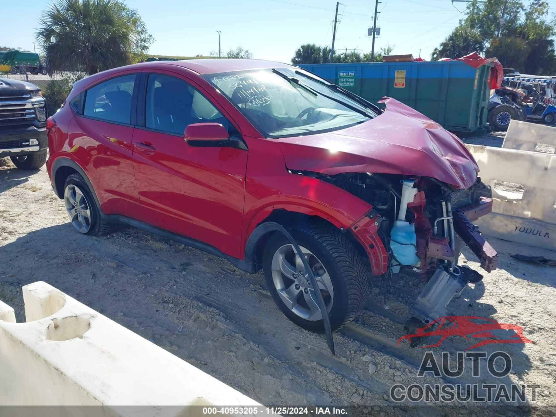 HONDA HR-V 2018 - 3CZRU5H39JG701151