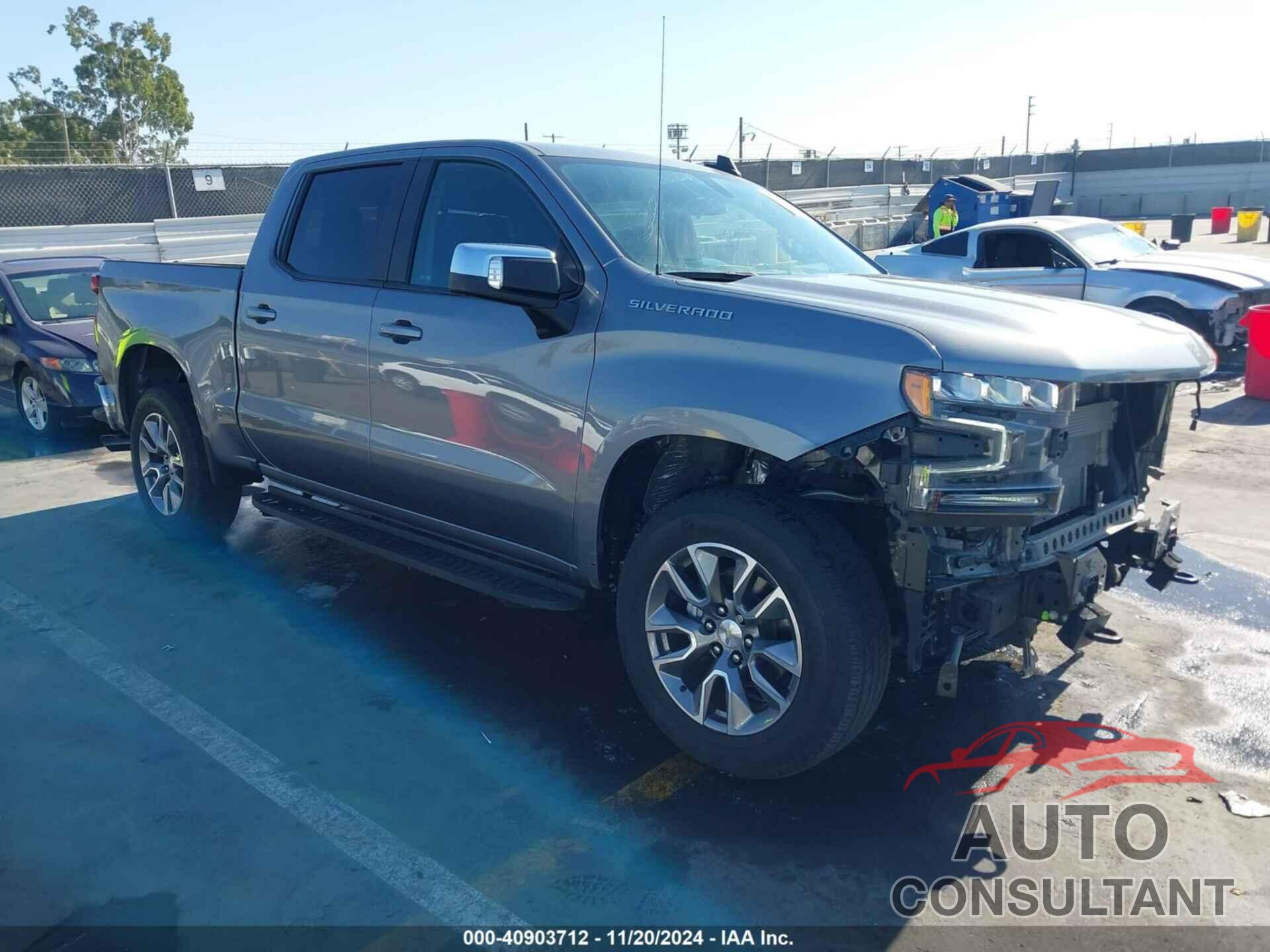 CHEVROLET SILVERADO 1500 2021 - 1GCPWCEDXMZ278822