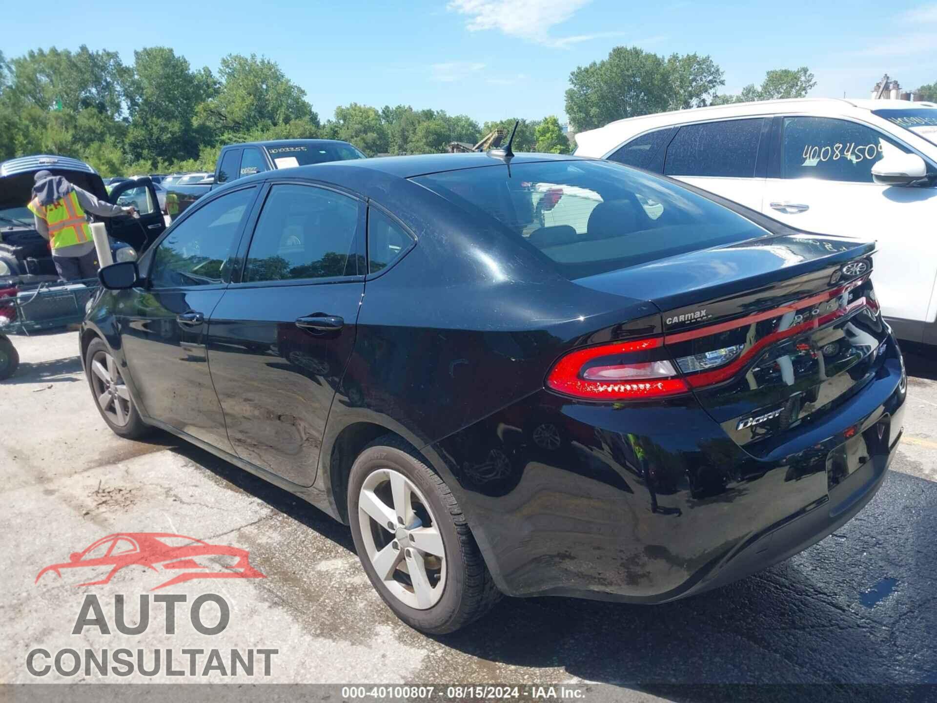 DODGE DART 2015 - 1C3CDFBBXFD364662