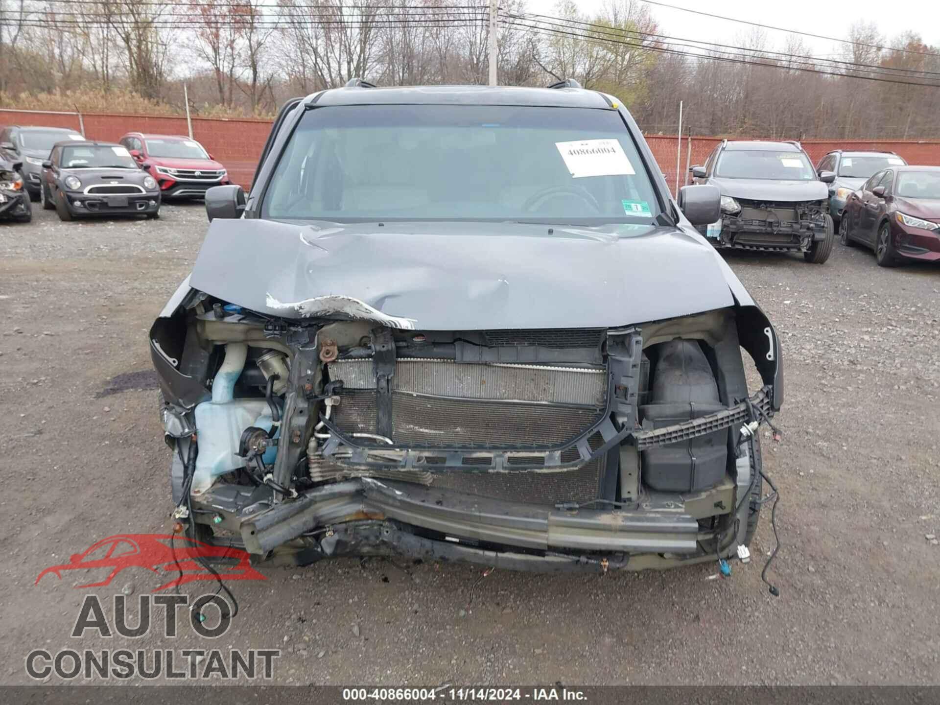 HONDA PILOT 2011 - 5FNYF4H54BB024279