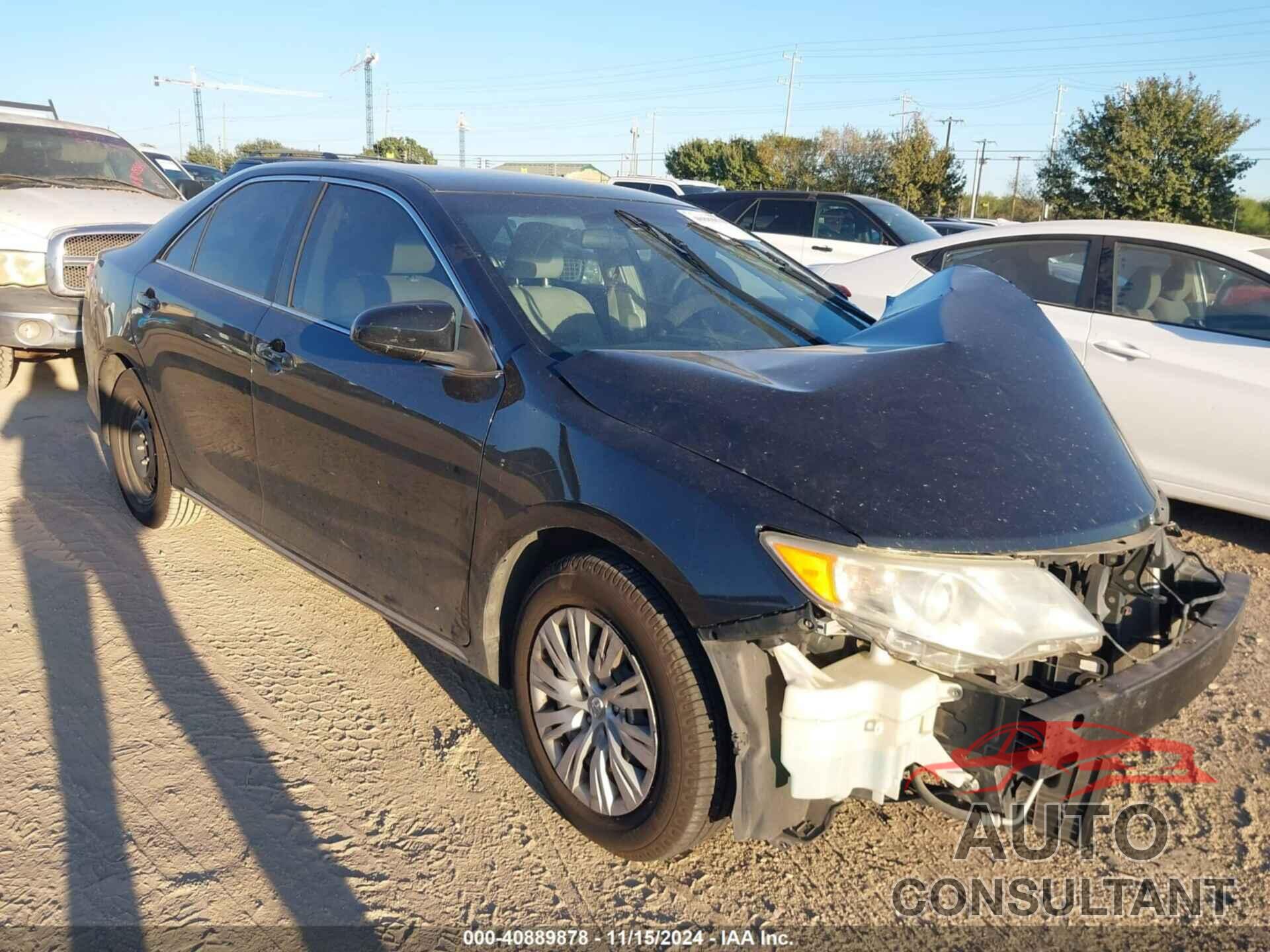 TOYOTA CAMRY 2012 - 4T1BF1FK5CU136302