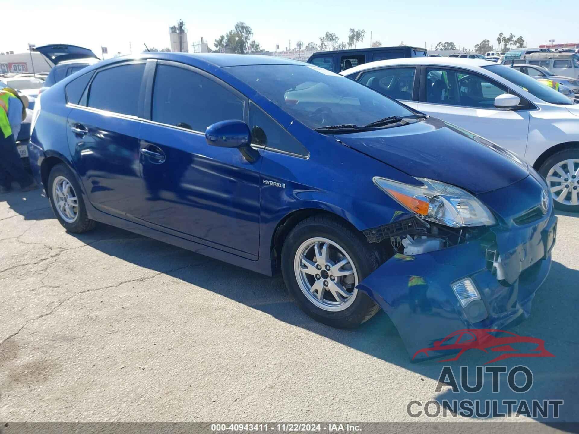 TOYOTA PRIUS 2010 - JTDKN3DU1A1246706