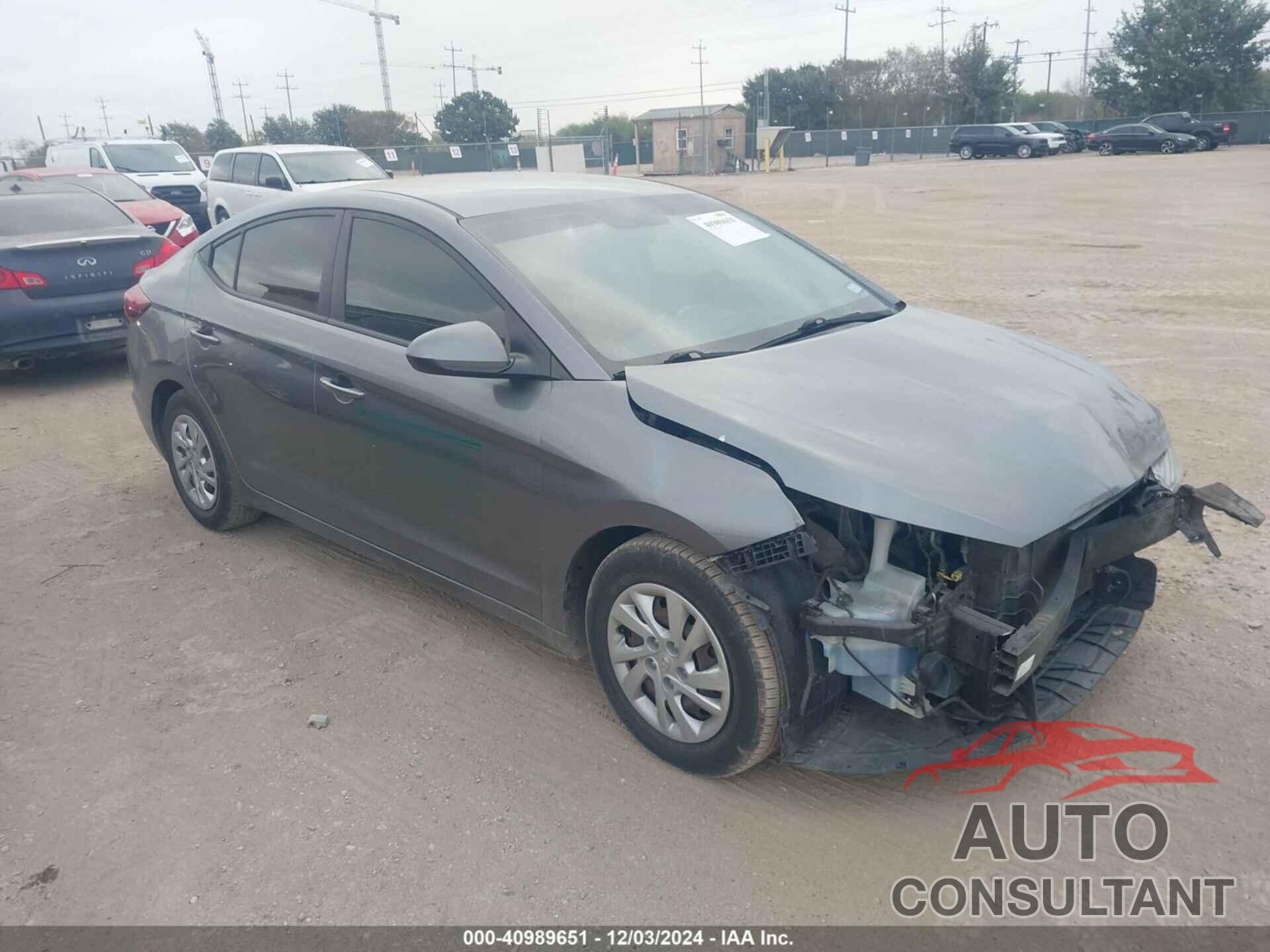 HYUNDAI ELANTRA 2019 - 5NPD74LF2KH494761