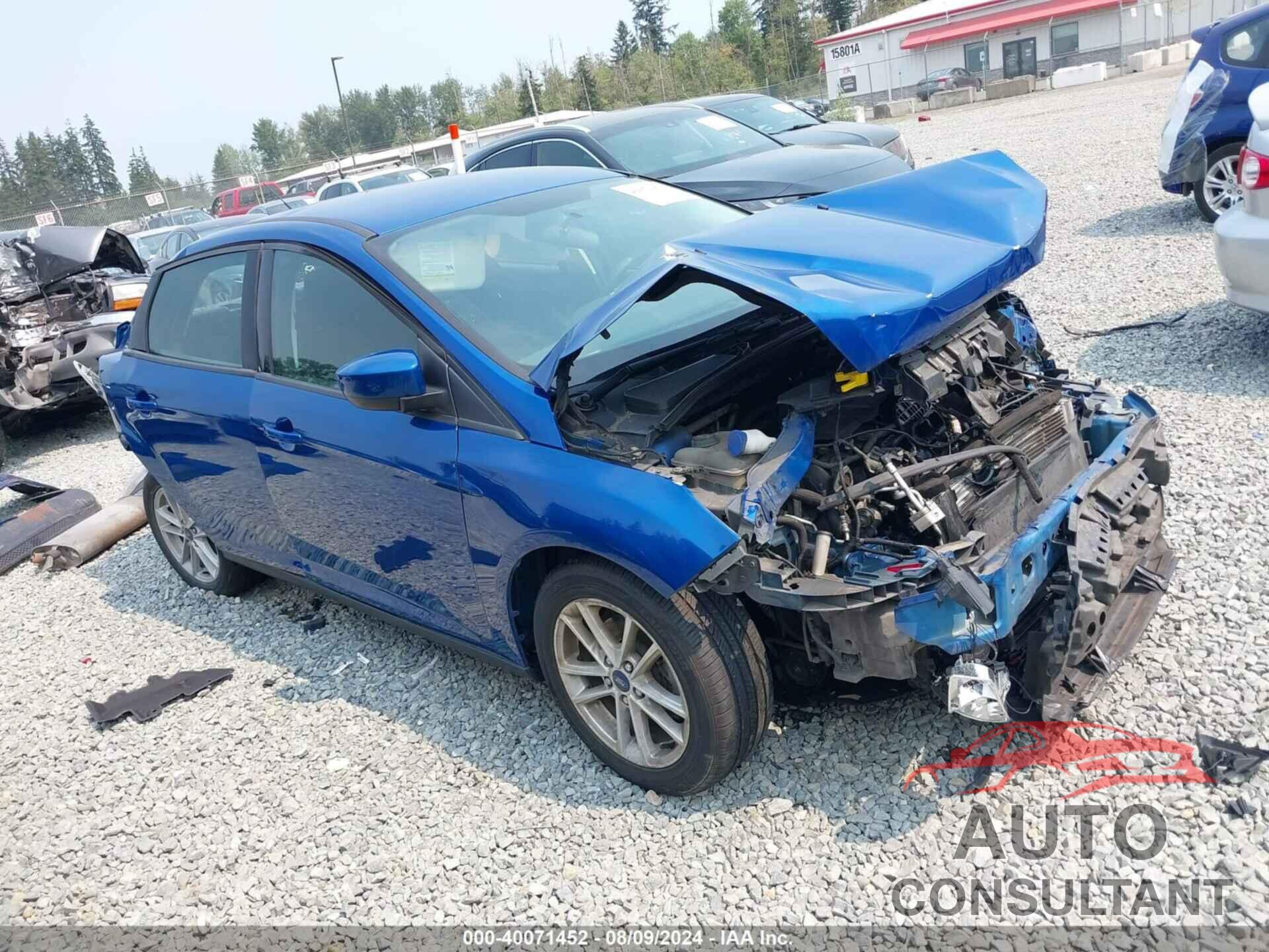 FORD FOCUS 2018 - 1FADP3F24JL212963