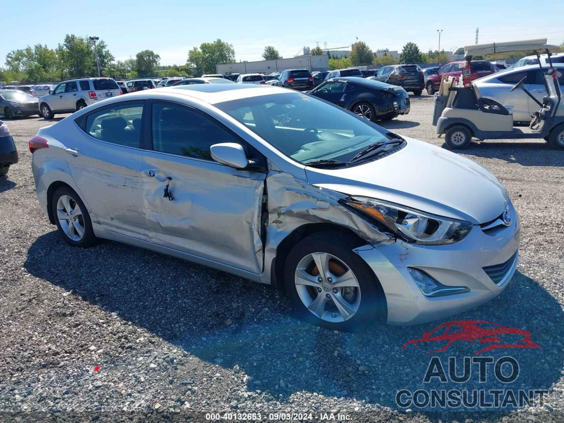 HYUNDAI ELANTRA 2016 - KMHDH4AE1GU520590