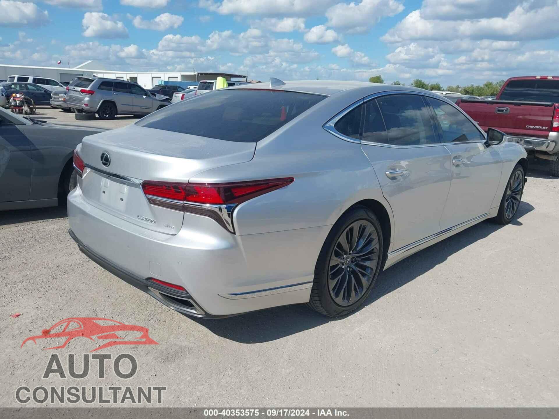 LEXUS LS 500 2018 - JTHC51FF3J5000478