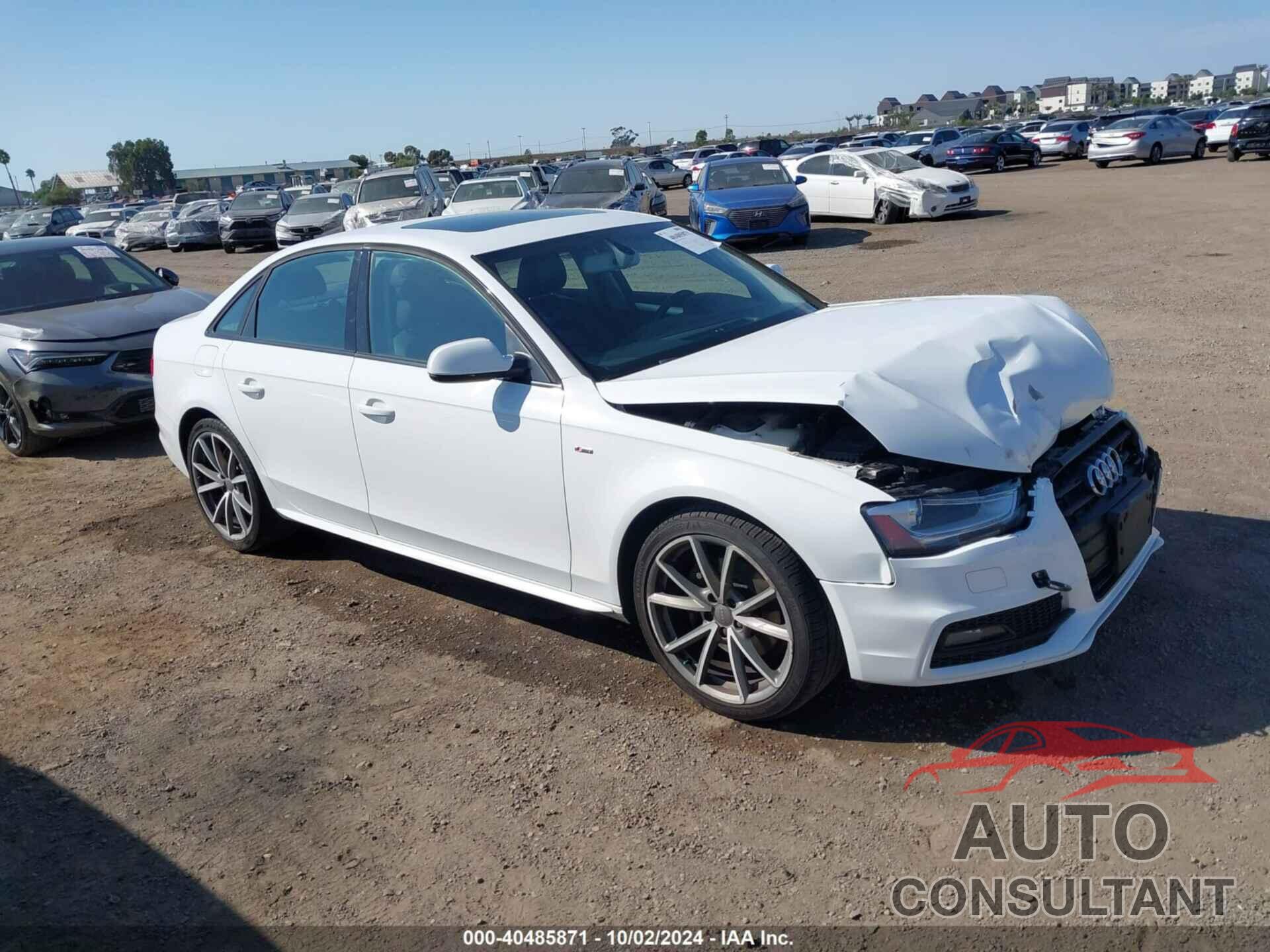 AUDI A4 2016 - WAUAFAFL3GN014625