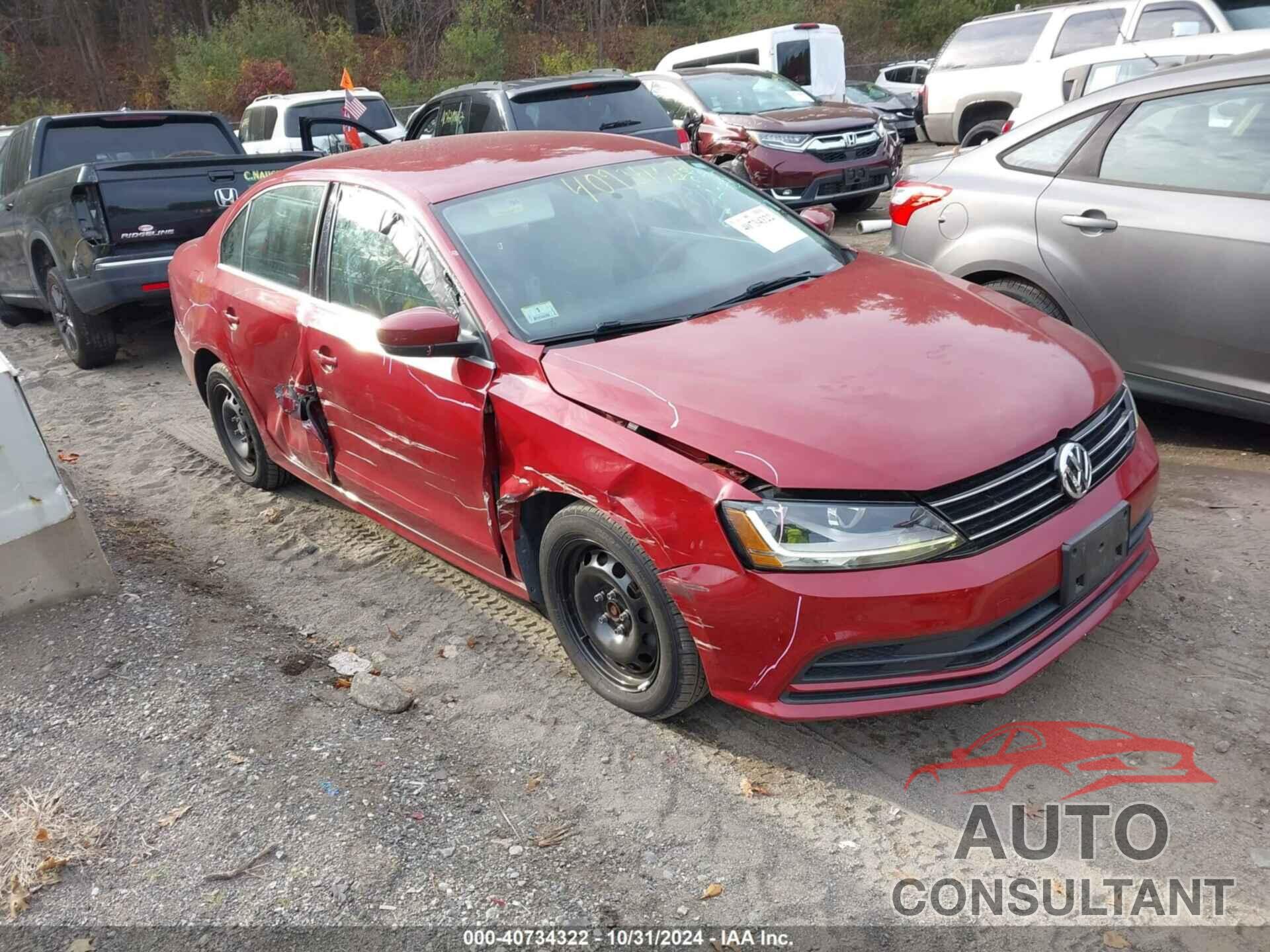 VOLKSWAGEN JETTA 2017 - 3VW2B7AJ2HM283039