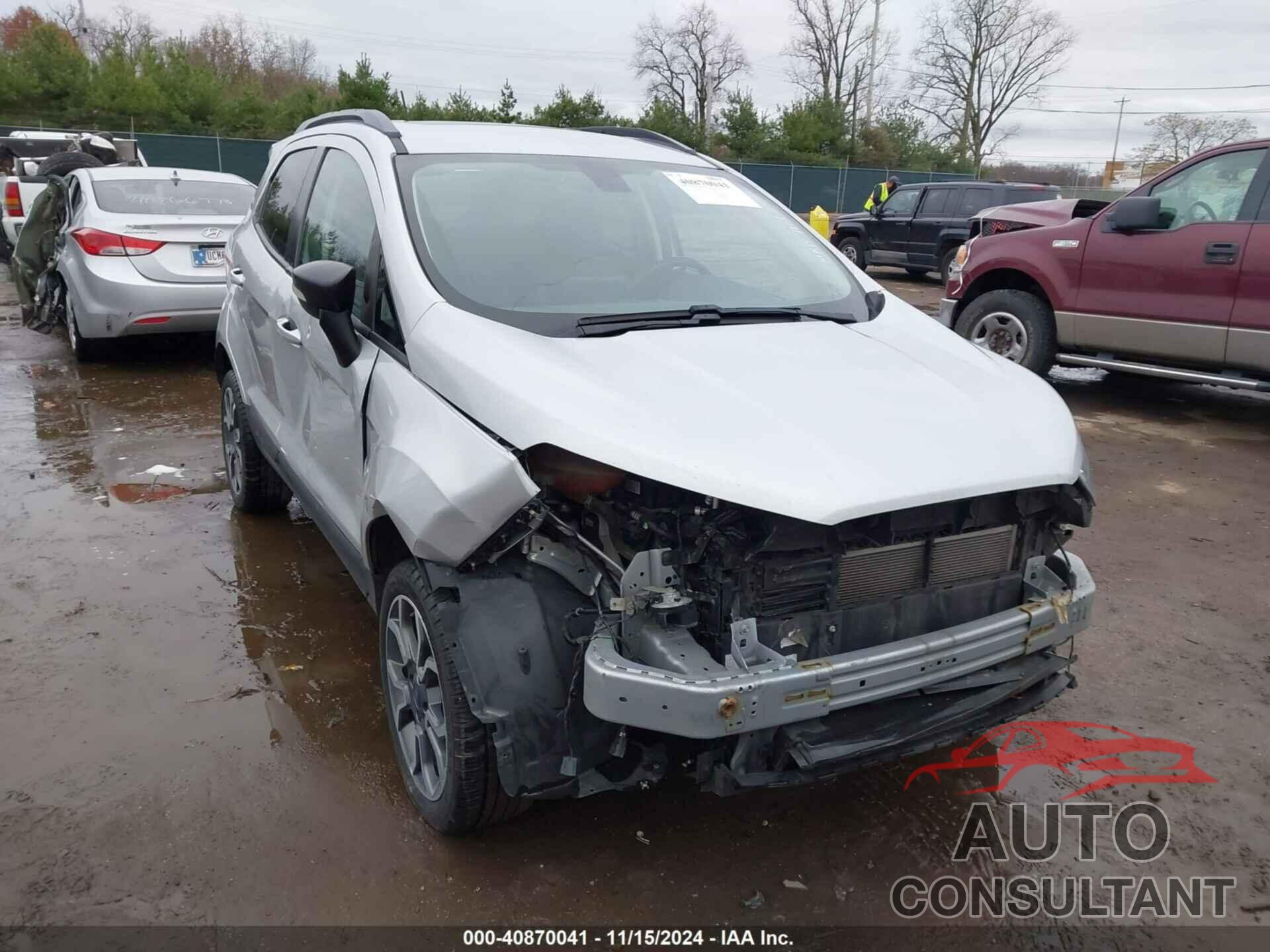 FORD ECOSPORT 2020 - MAJ6S3JLXLC318764