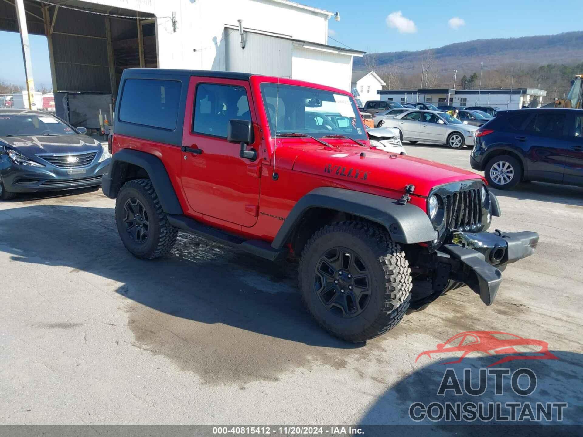 JEEP WRANGLER JK 2018 - 1C4AJWAG1JL891450