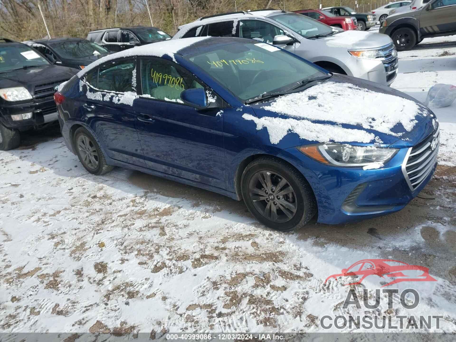 HYUNDAI ELANTRA 2017 - 5NPD84LF2HH095001