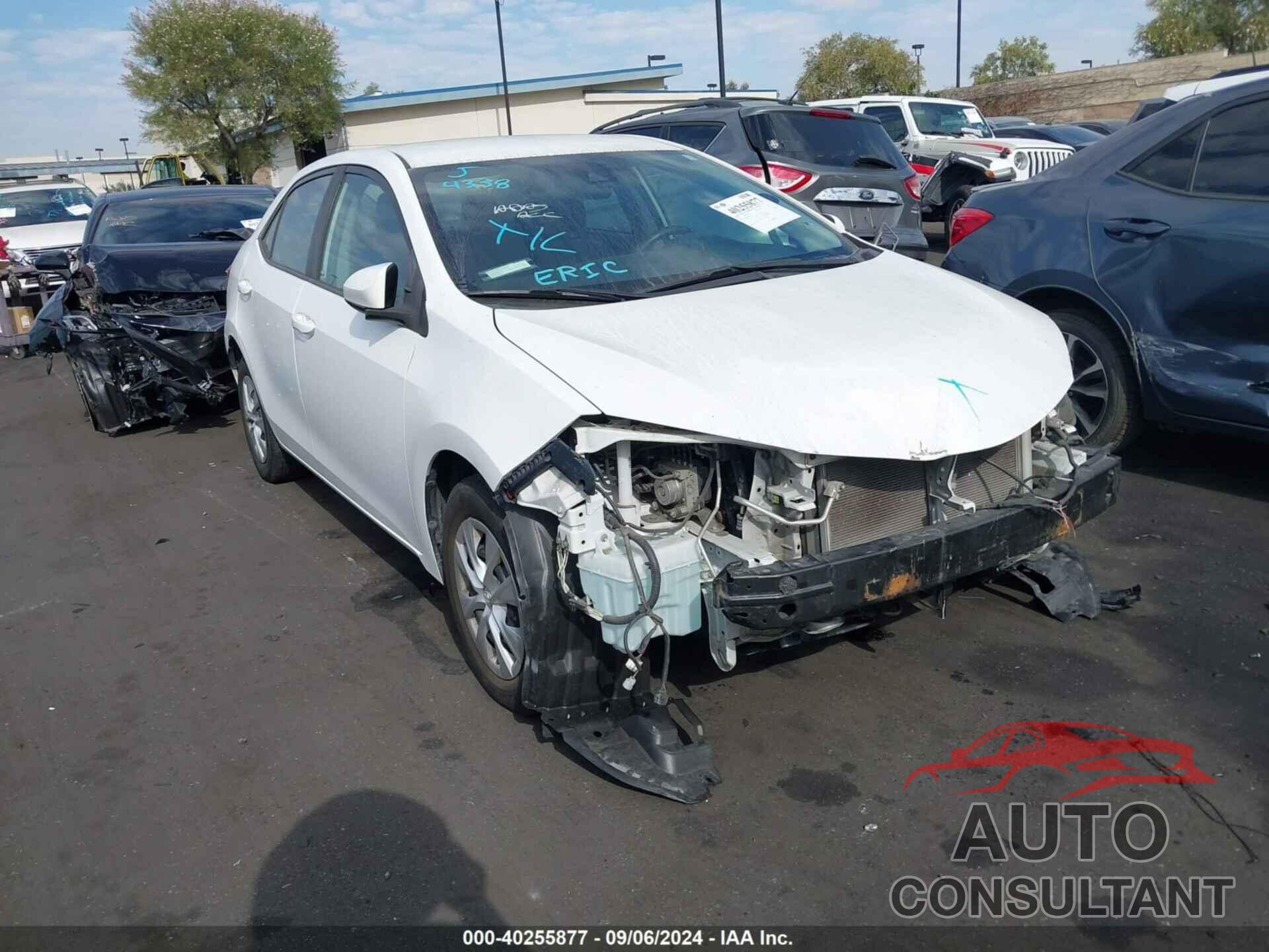 TOYOTA COROLLA 2017 - 5YFBURHE9HP651758