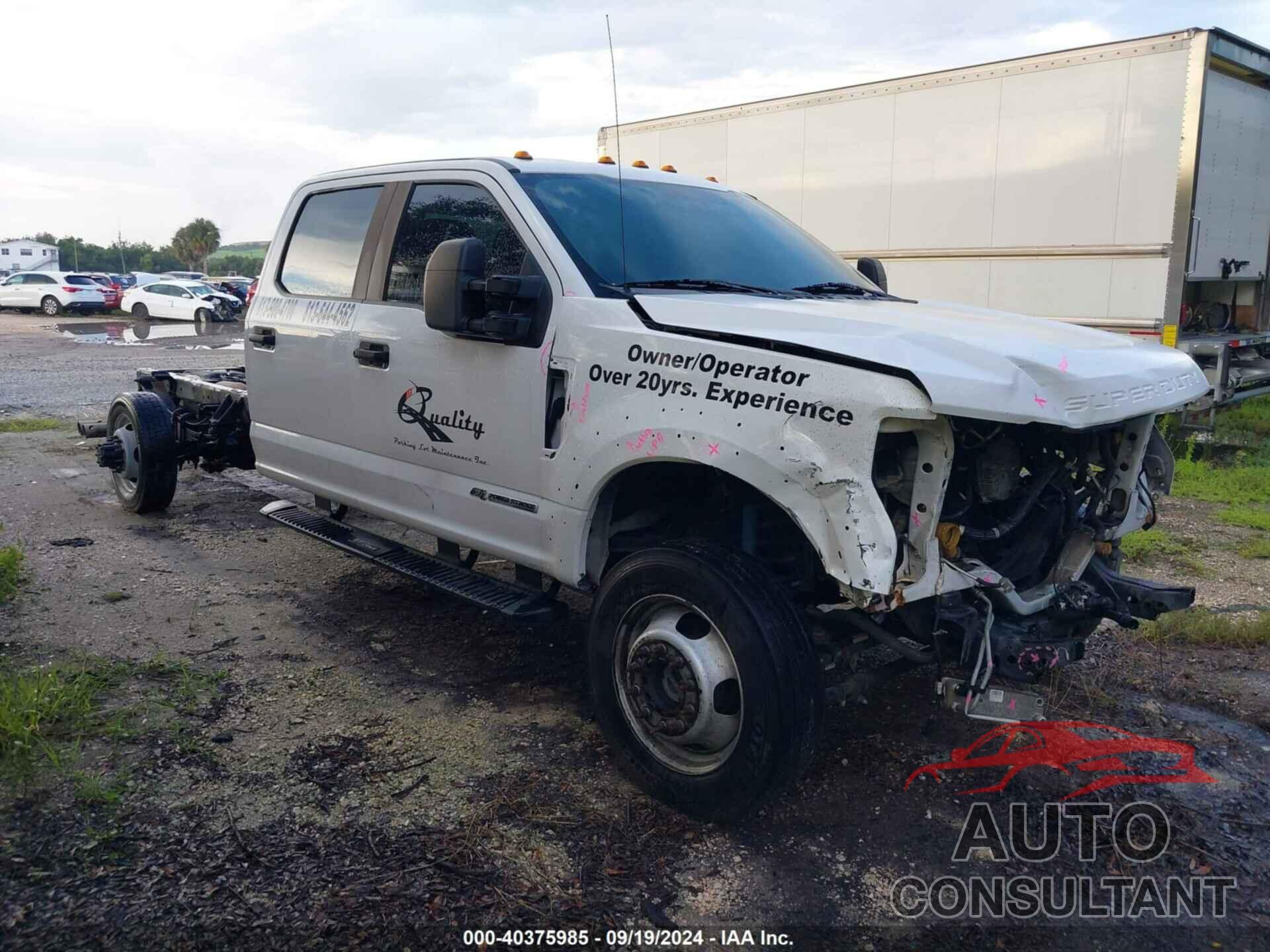 FORD F-450 CHASSIS 2019 - 1FD0W4HT7KEF04065
