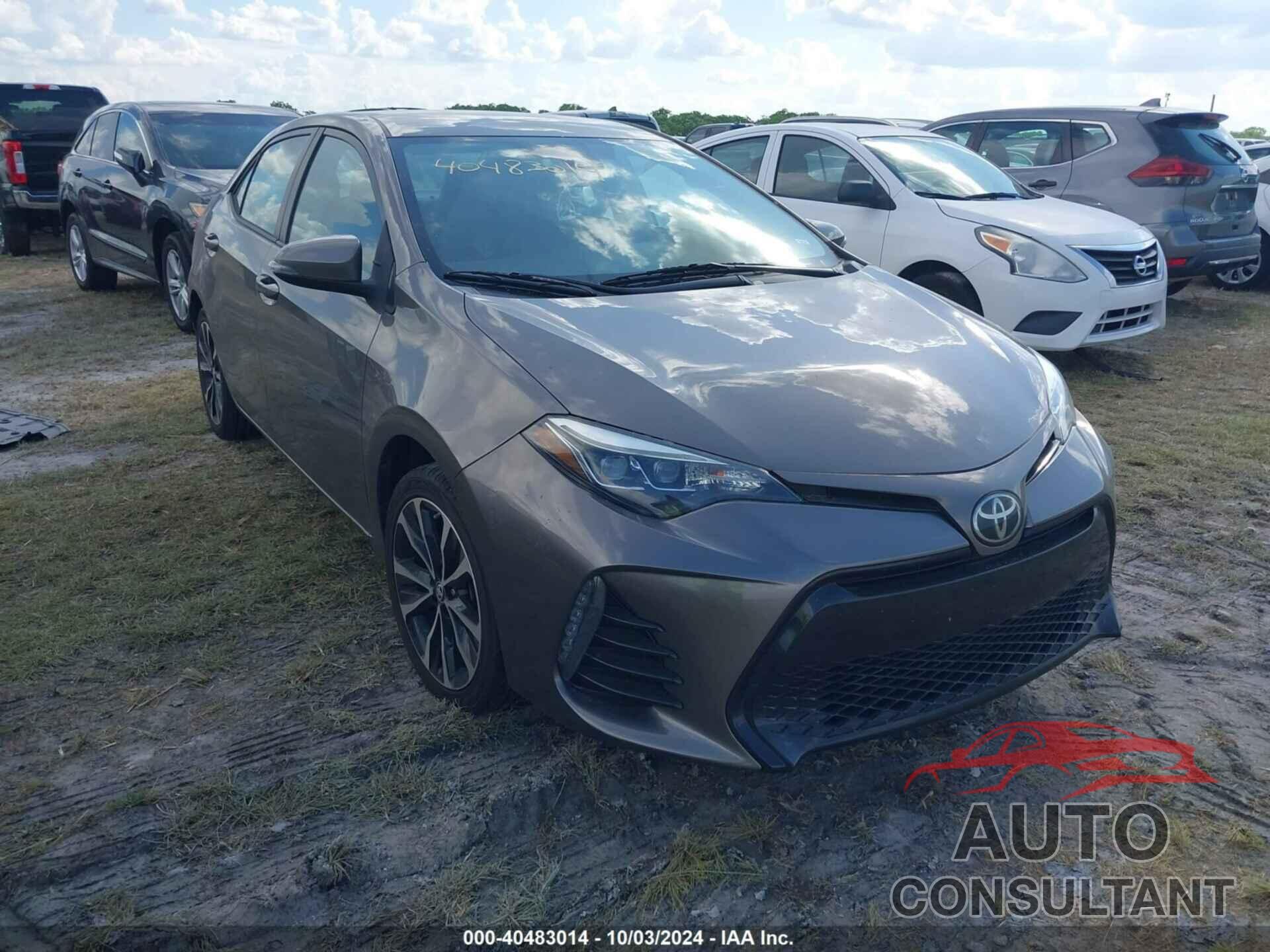 TOYOTA COROLLA 2019 - 5YFBURHEXKP865049