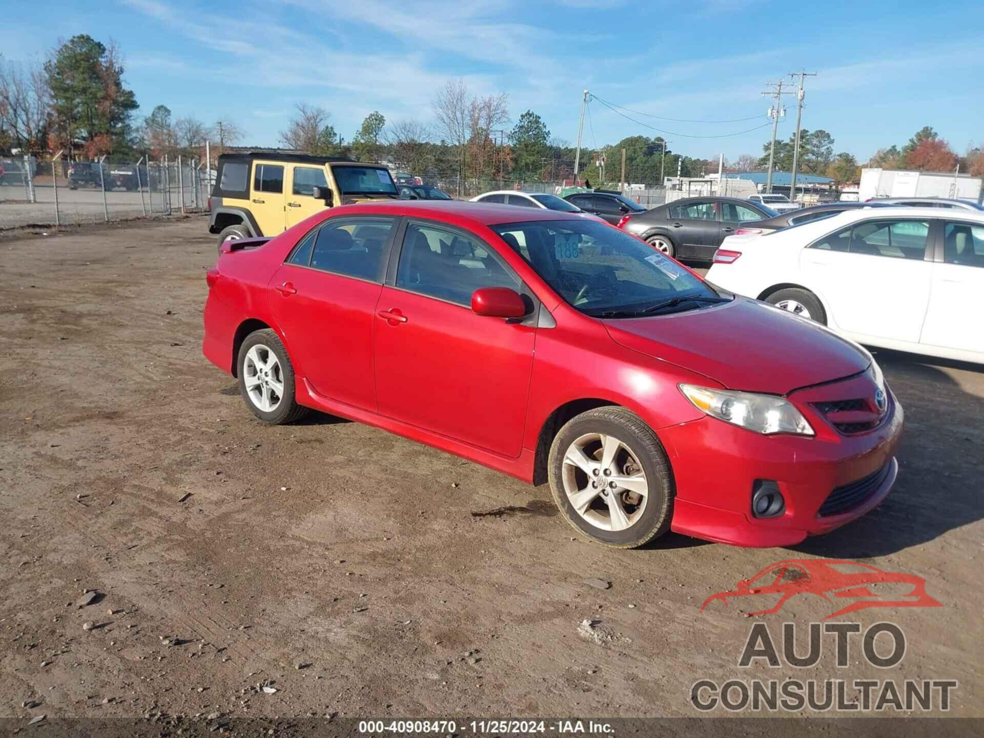 TOYOTA COROLLA 2013 - 2T1BU4EE4DC987495