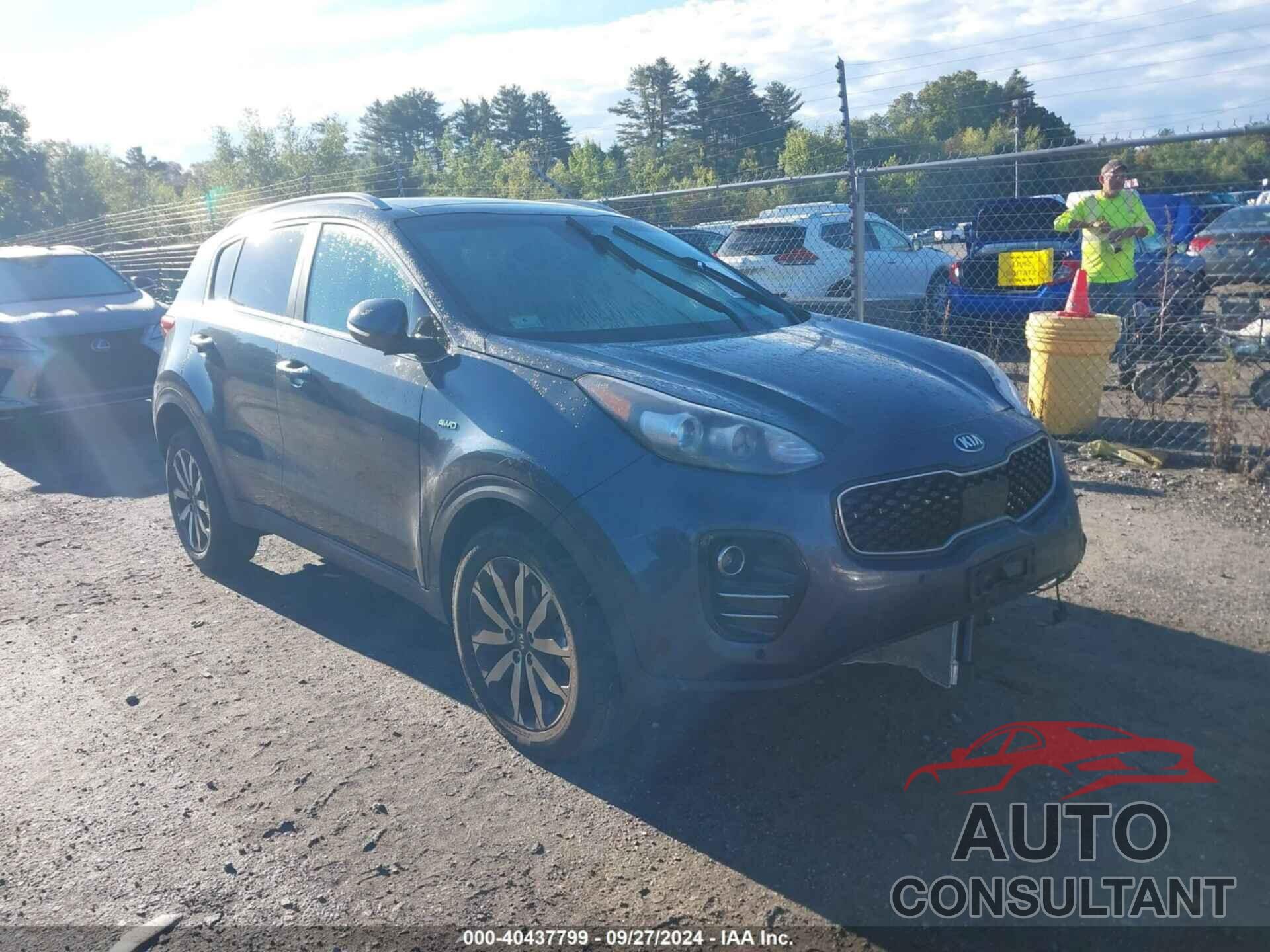 KIA SPORTAGE 2017 - KNDPNCAC1H7160949