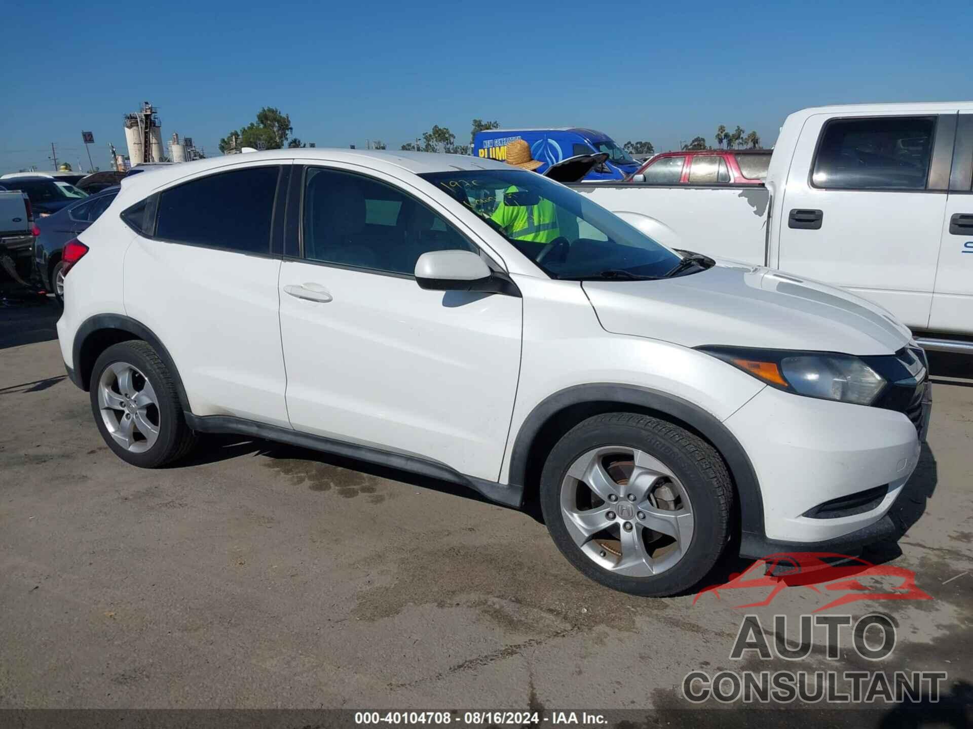 HONDA HR-V 2016 - 3CZRU5H37GM706343