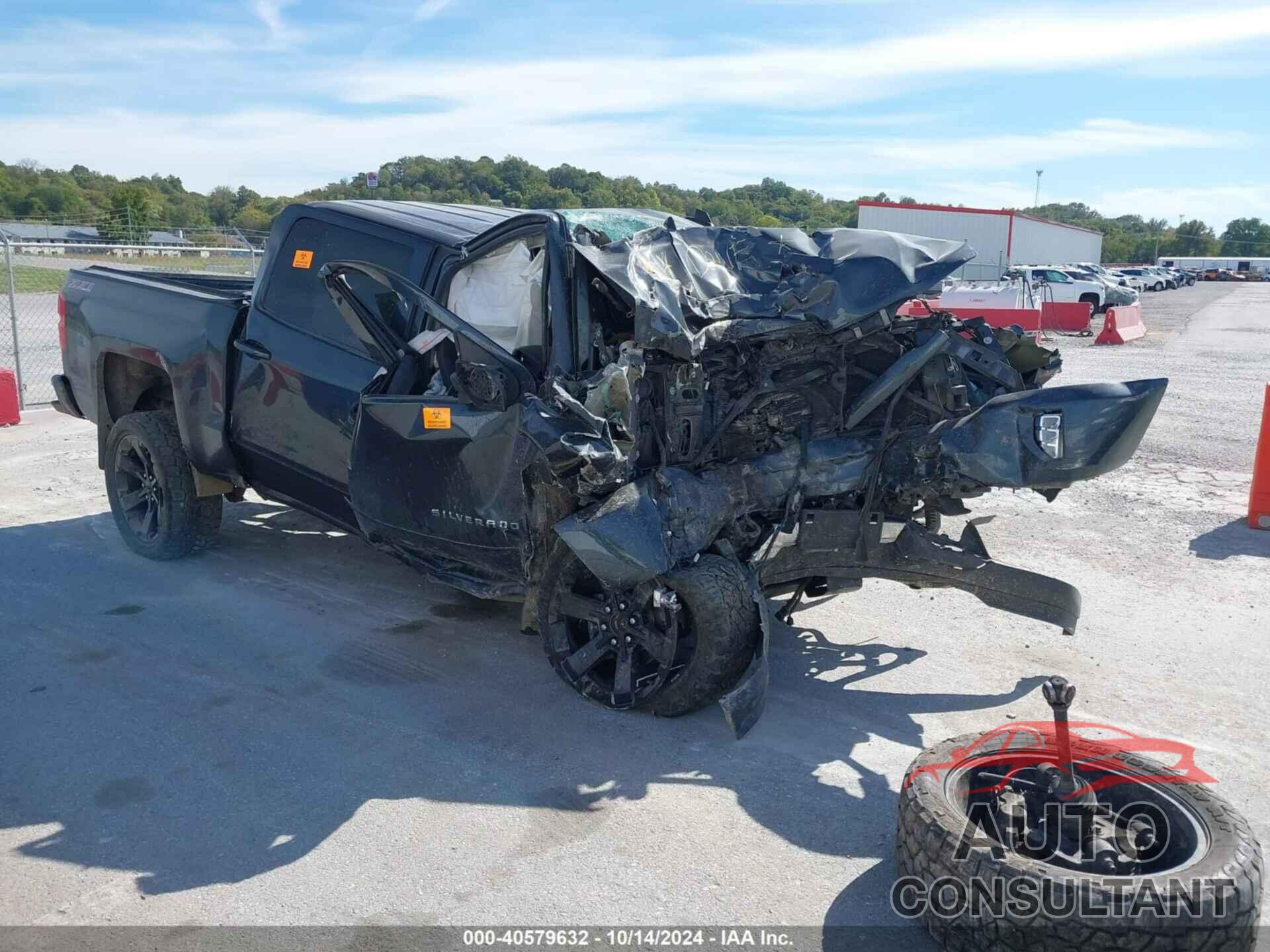 CHEVROLET SILVERADO 2017 - 3GCUKREC6HG245380