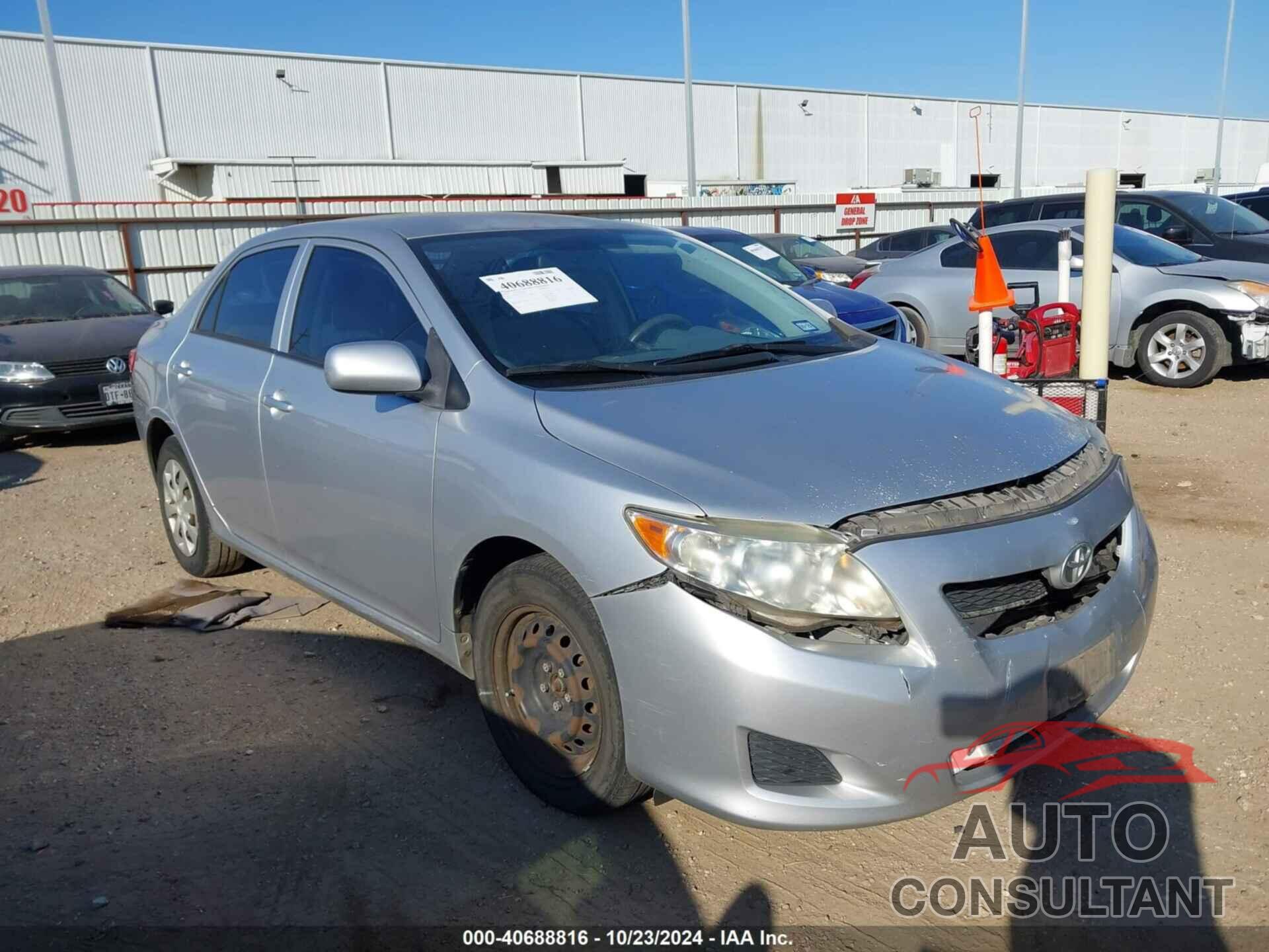TOYOTA COROLLA 2010 - JTDBU4EE4AJ075210