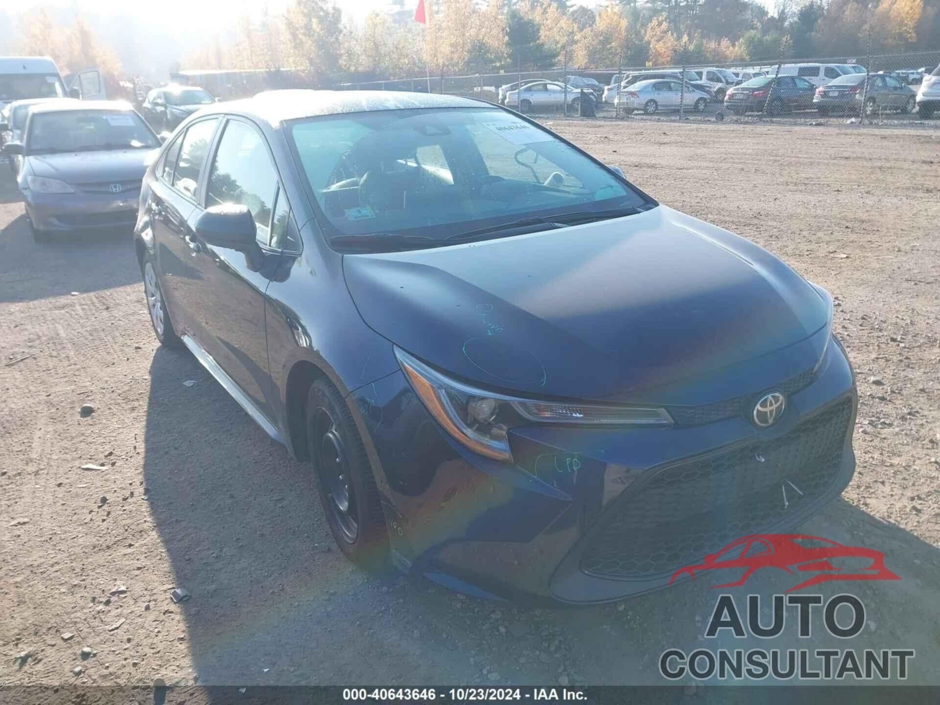 TOYOTA COROLLA 2020 - 5YFEPRAE6LP141309