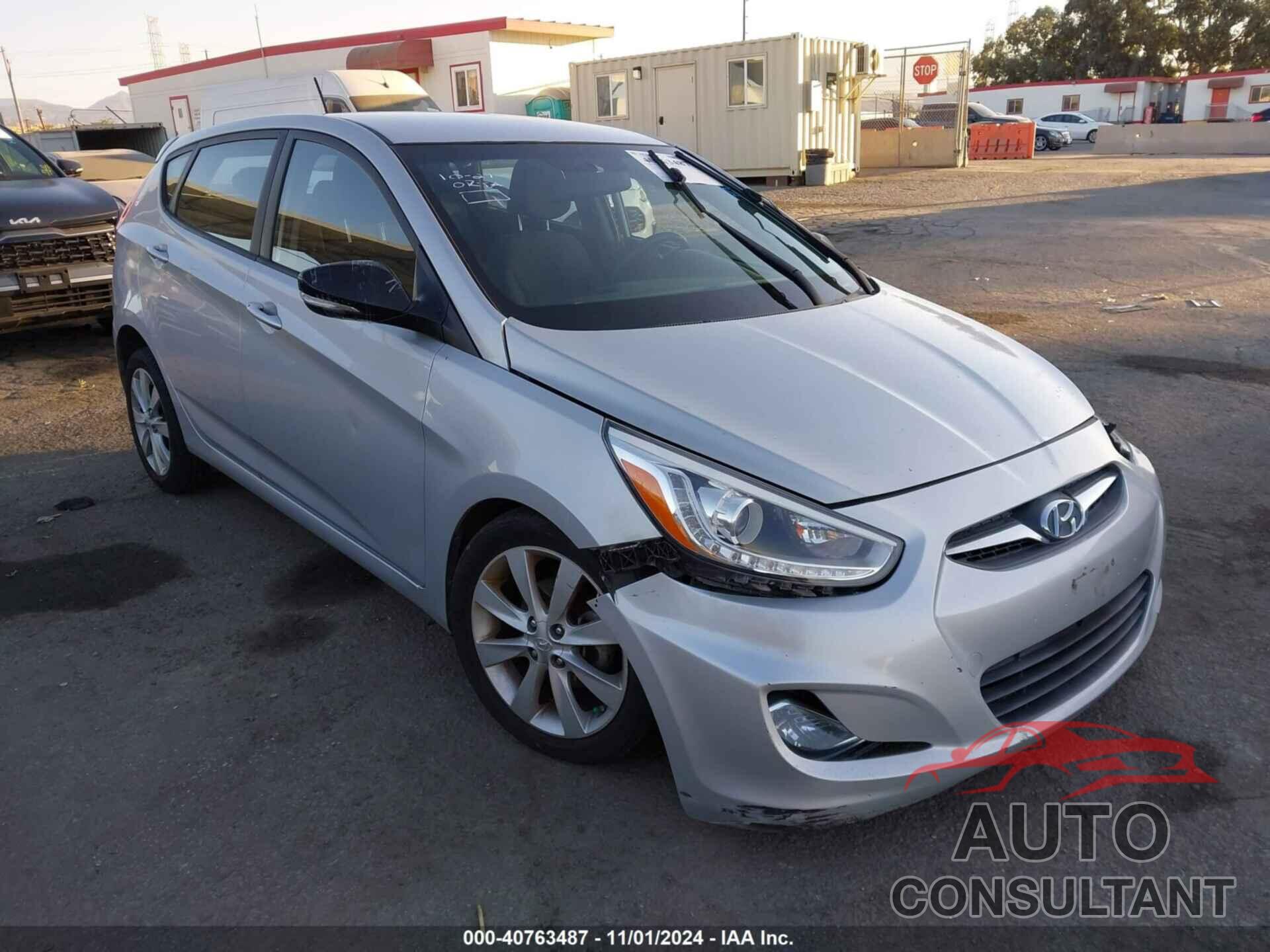 HYUNDAI ACCENT 2014 - KMHCU5AE7EU158470