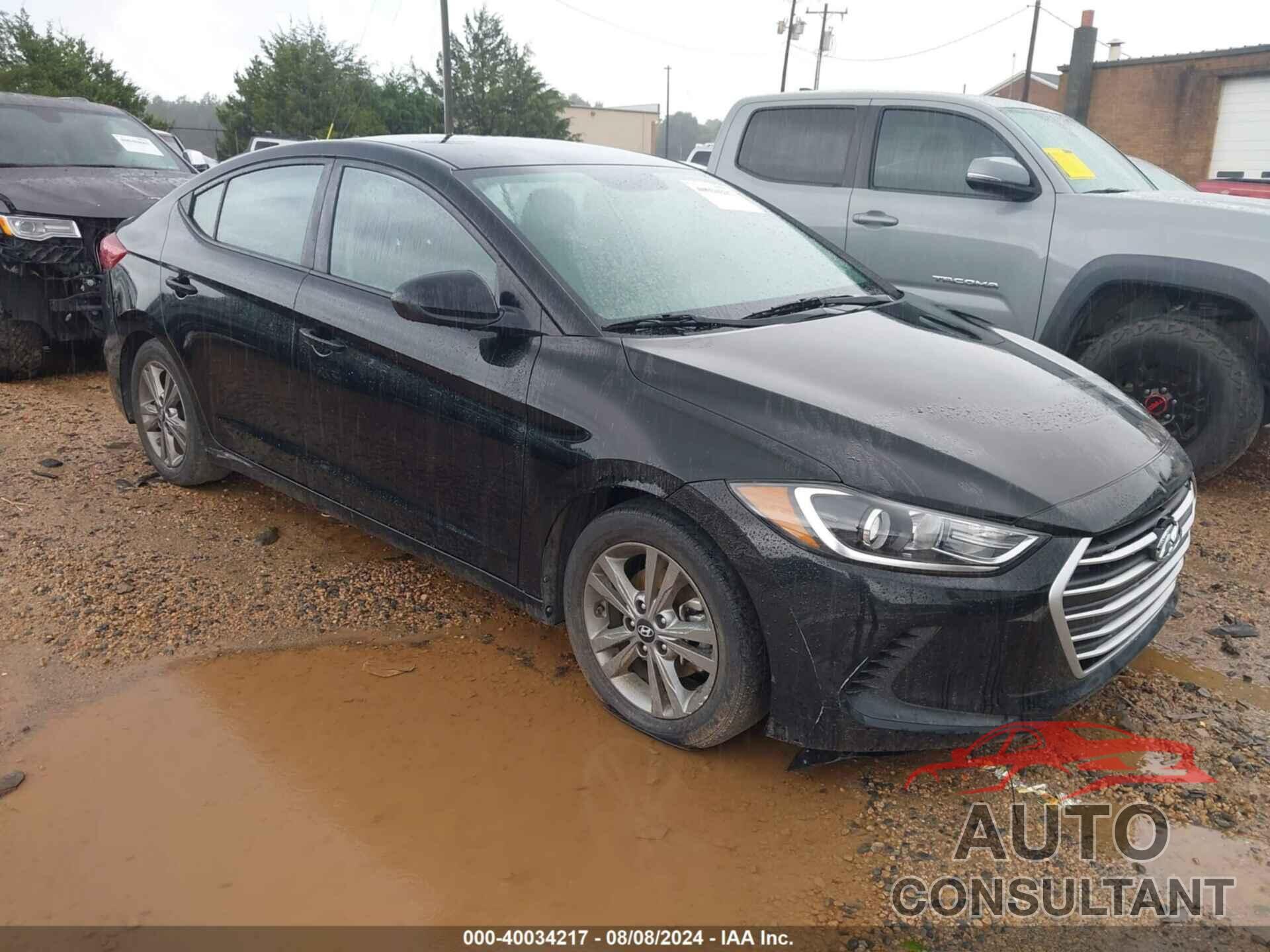 HYUNDAI ELANTRA 2018 - 5NPD84LF7JH219818