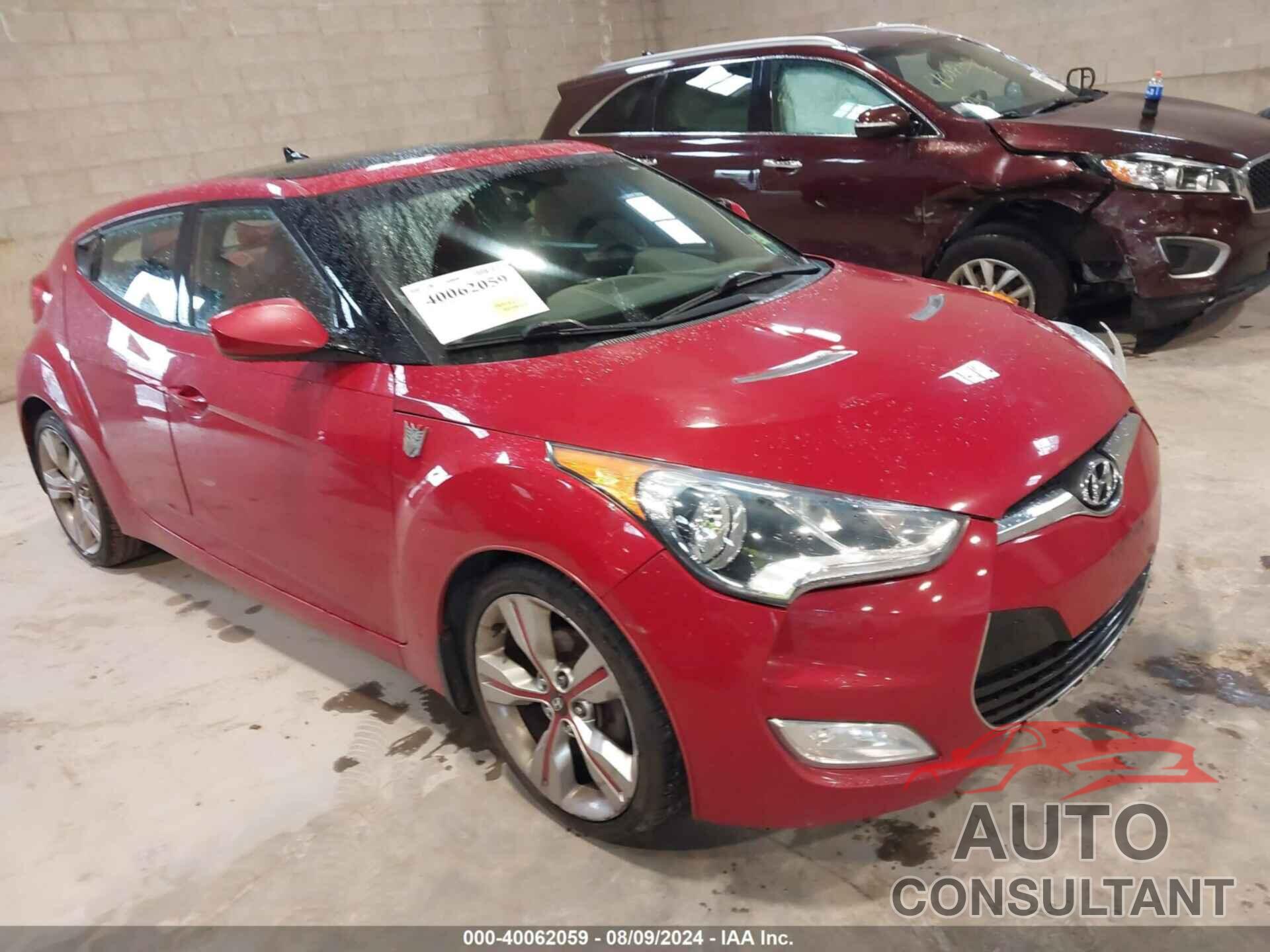 HYUNDAI VELOSTER 2013 - KMHTC6AD7DU142638