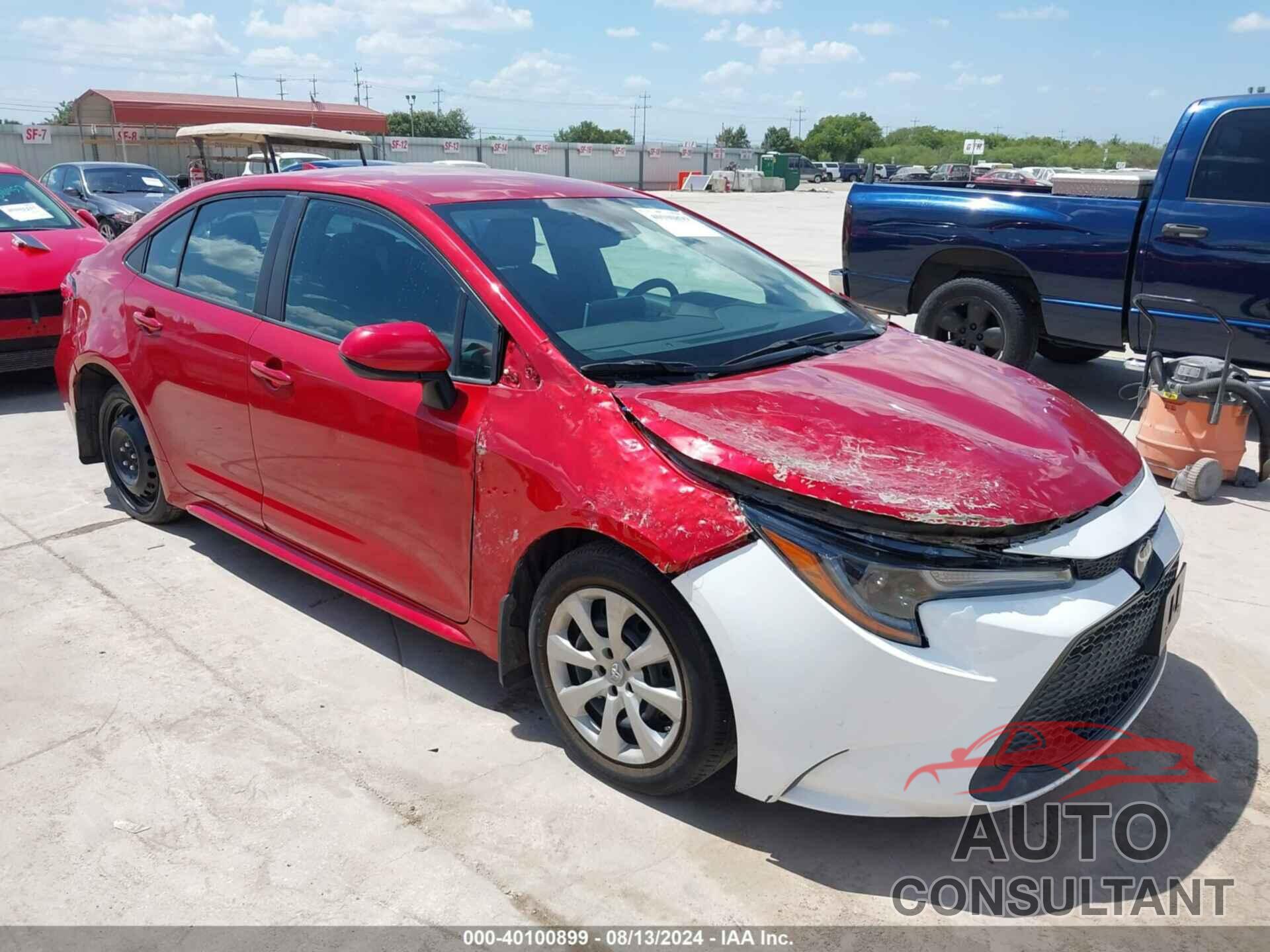 TOYOTA COROLLA 2020 - 5YFEPRAE6LP145912