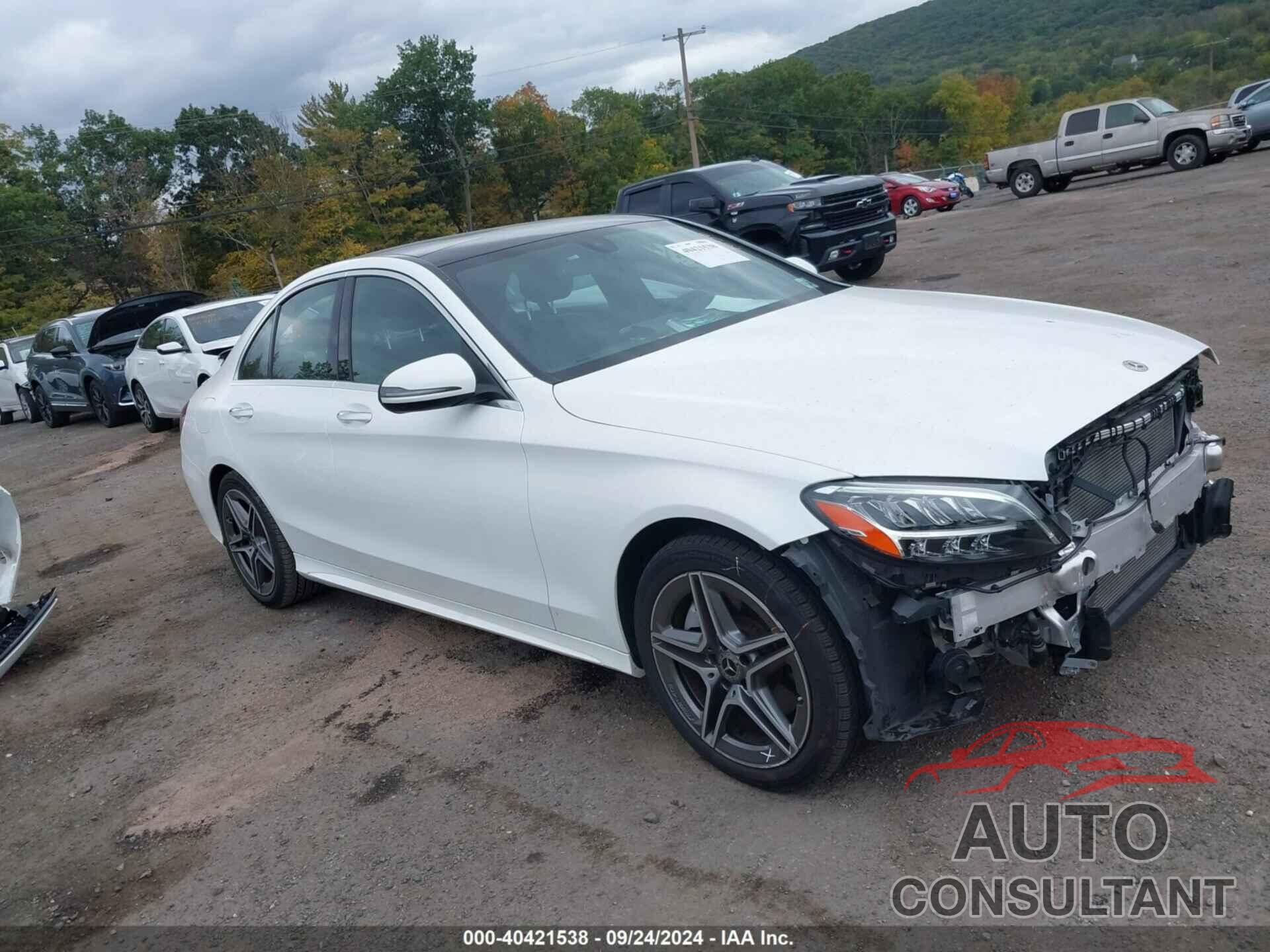 MERCEDES-BENZ C 300 2021 - W1KWF8EB1MR651291