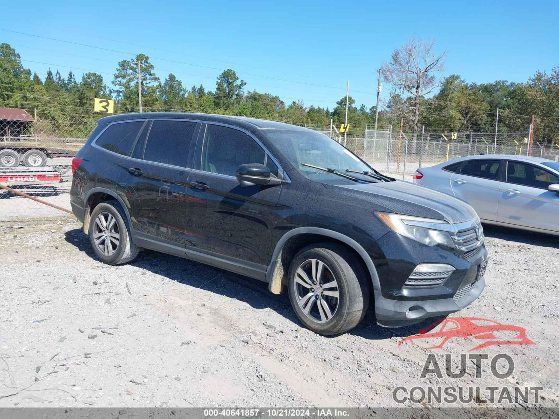 HONDA PILOT 2016 - 5FNYF5H52GB009325