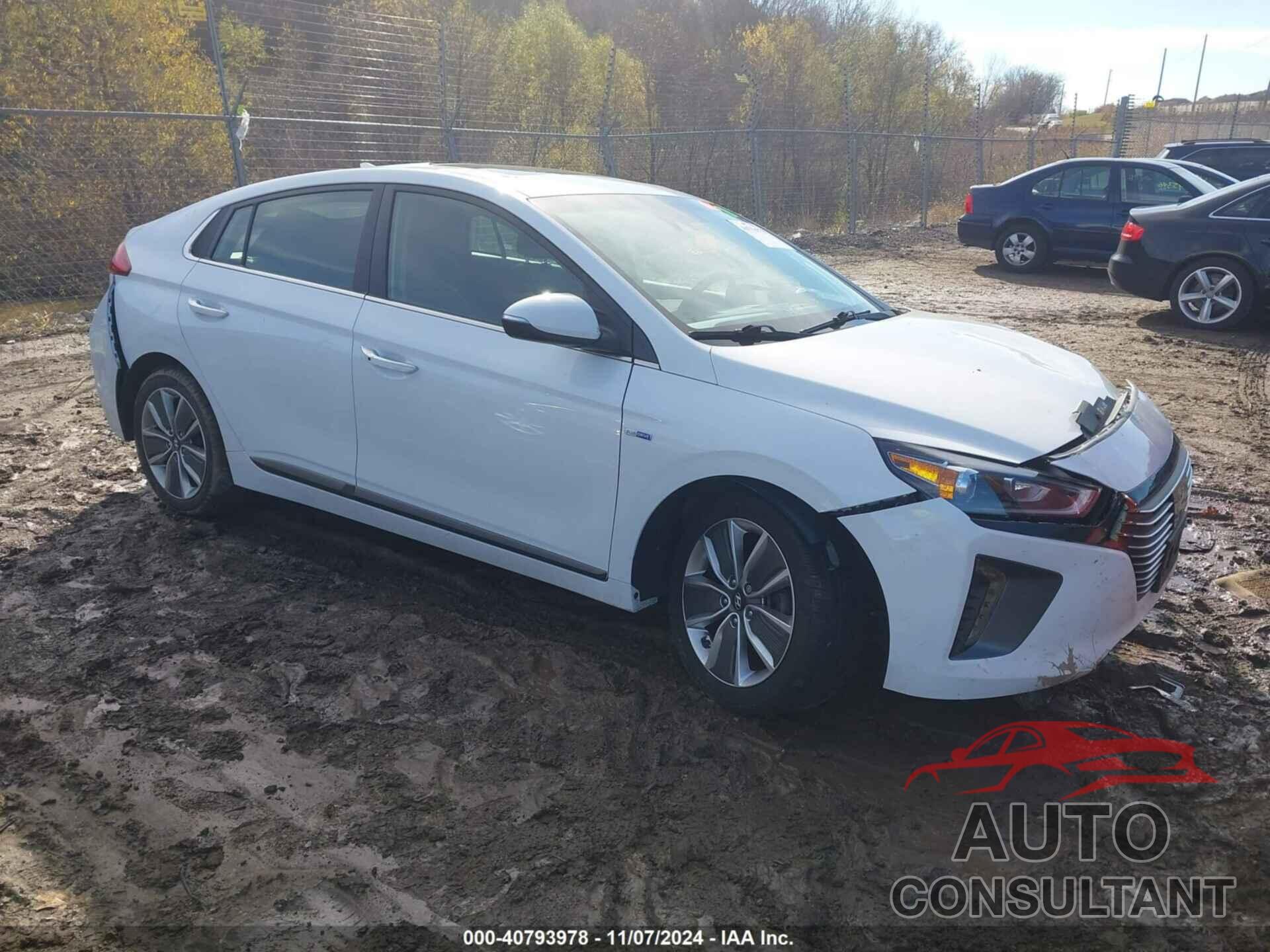 HYUNDAI IONIQ HYBRID 2018 - KMHC05LC7JU081424