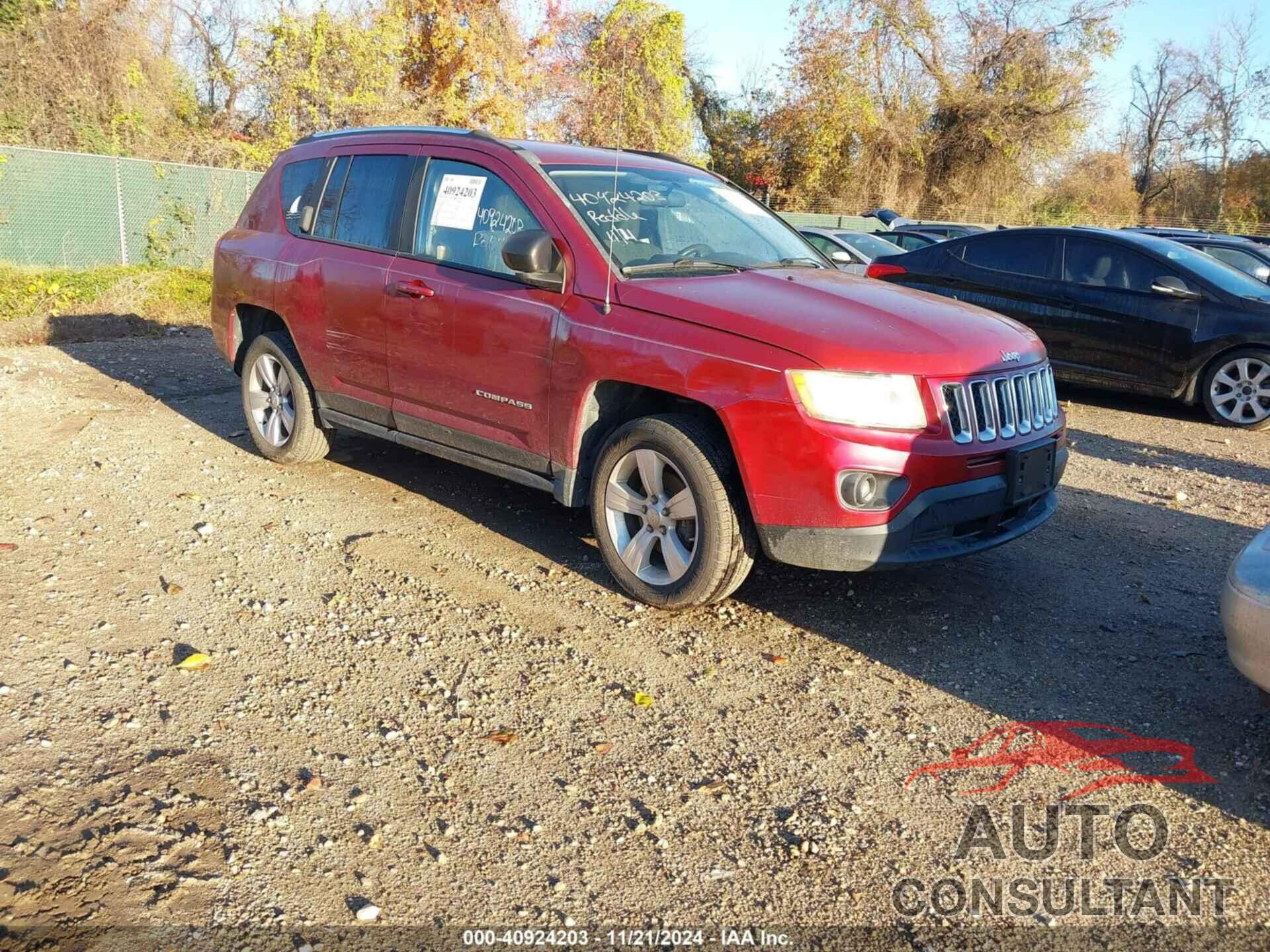 JEEP COMPASS 2012 - 1C4NJCEB5CD623559