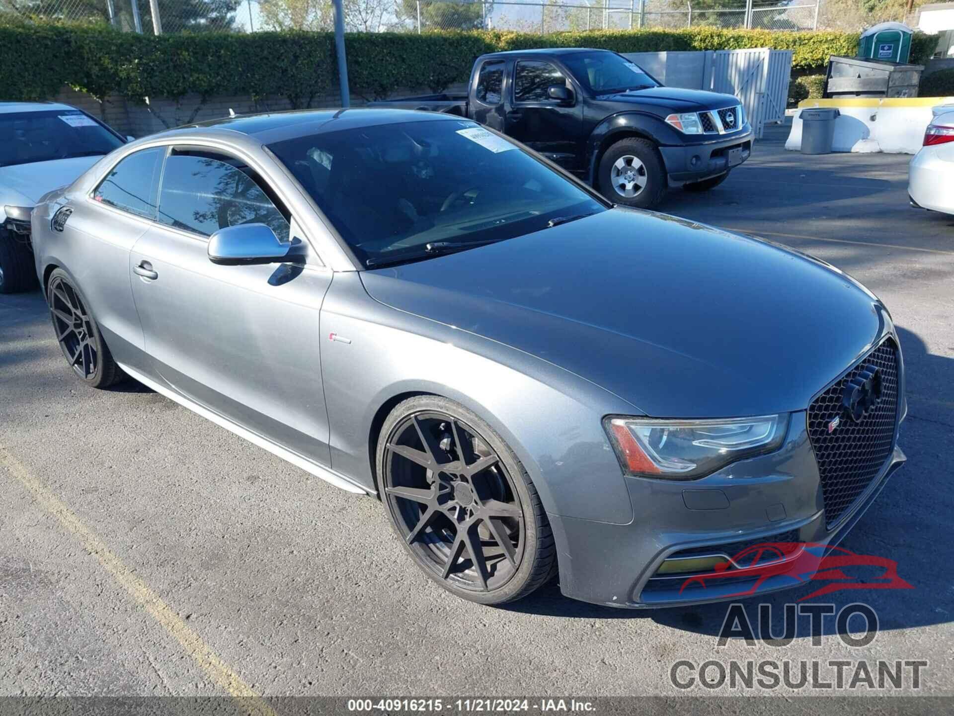 AUDI S5 2013 - WAUVGAFR4DA029611