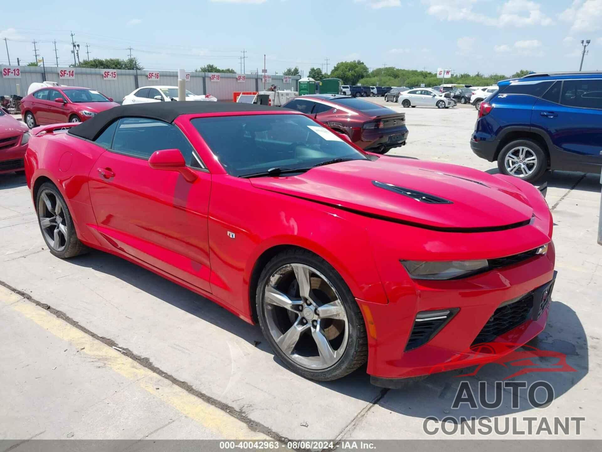 CHEVROLET CAMARO 2017 - 1G1FF3D7XH0173160