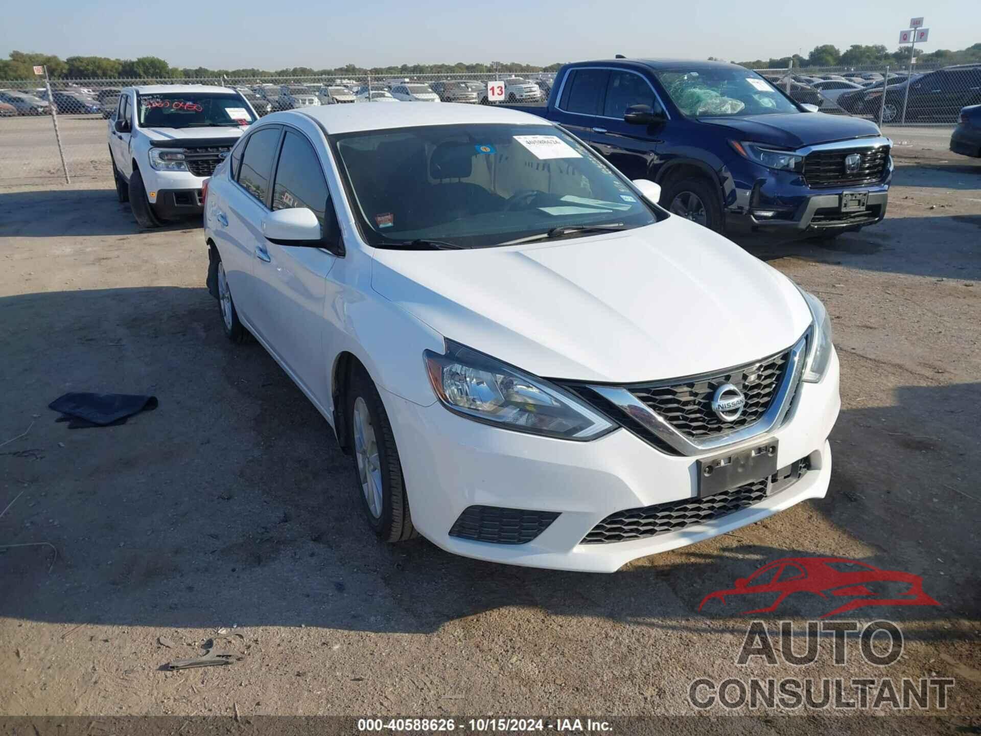 NISSAN SENTRA 2018 - 3N1AB7APXJY274514