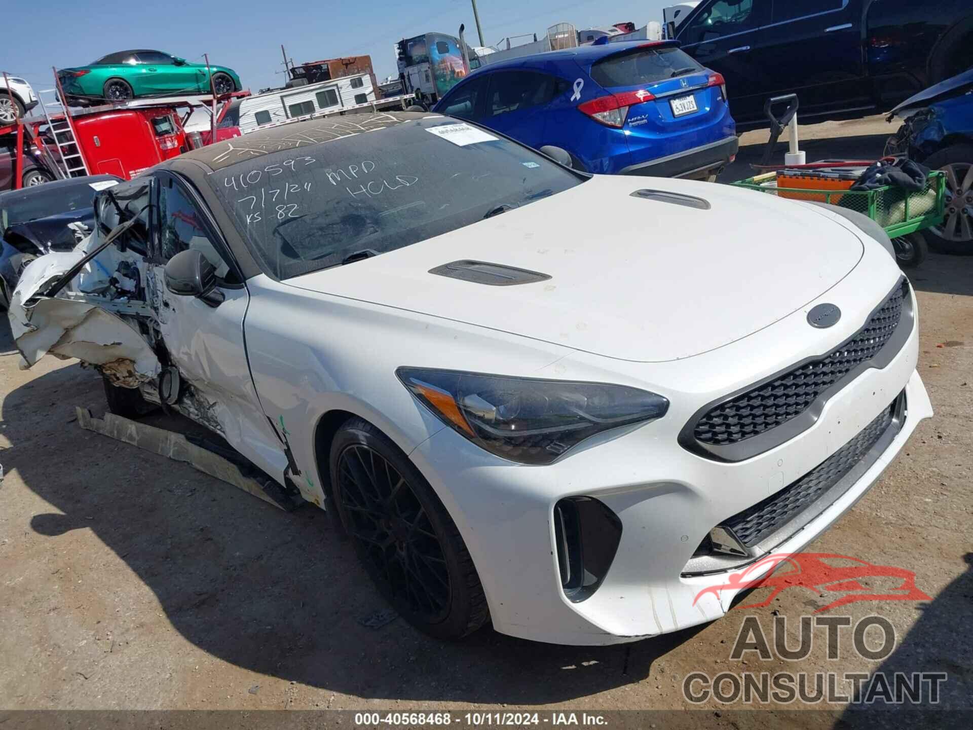 KIA STINGER 2019 - KNAE35LC7K6051542