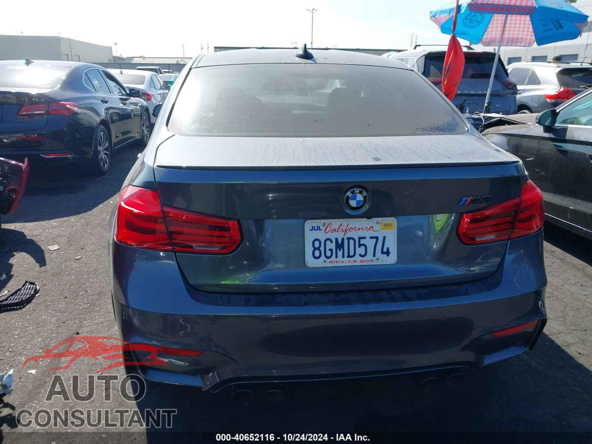 BMW M3 2017 - WBS8M9C55H5G84315