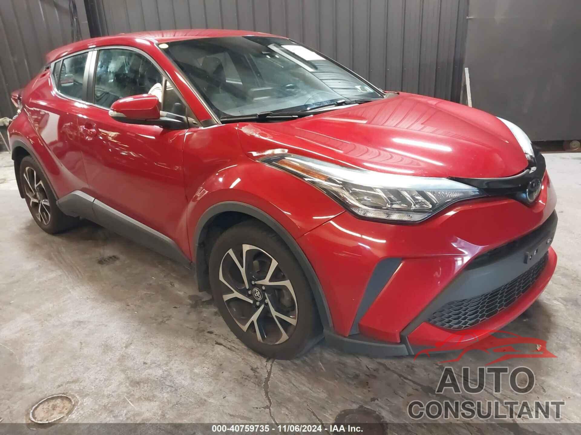 TOYOTA C-HR 2021 - NMTKHMBX5MR125743