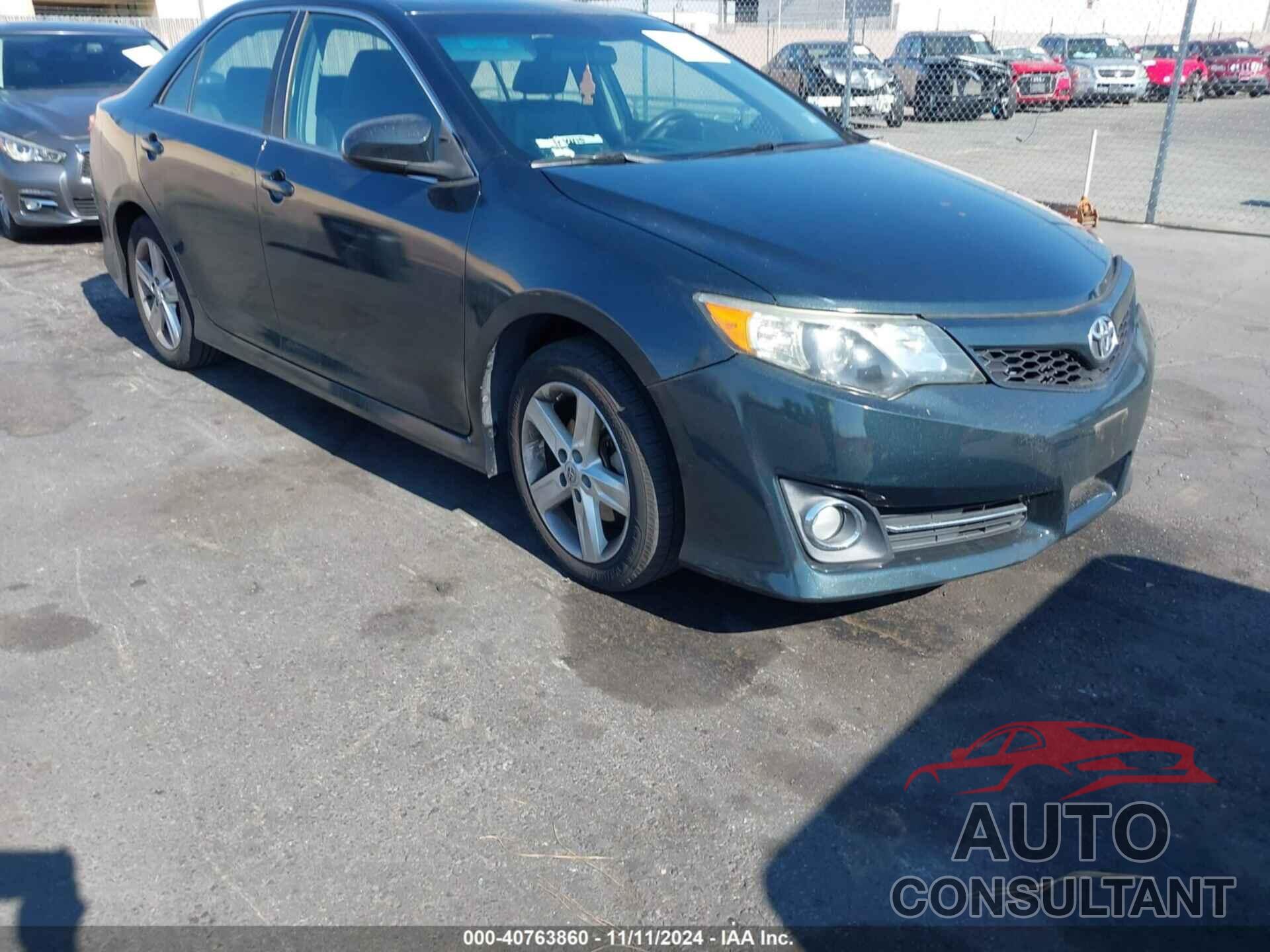 TOYOTA CAMRY 2012 - 4T1BF1FK7CU190460