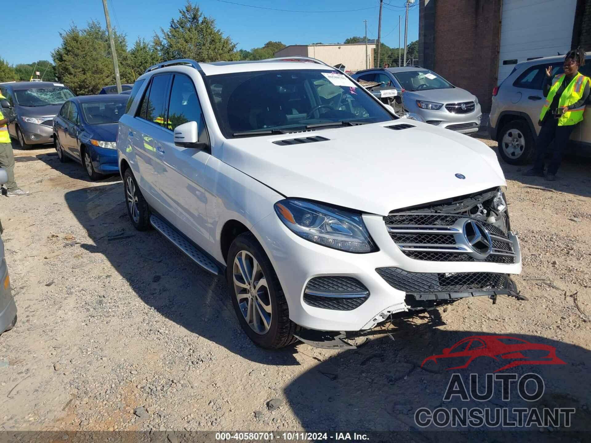 MERCEDES-BENZ GLE 350 2016 - 4JGDA5JB4GA791337