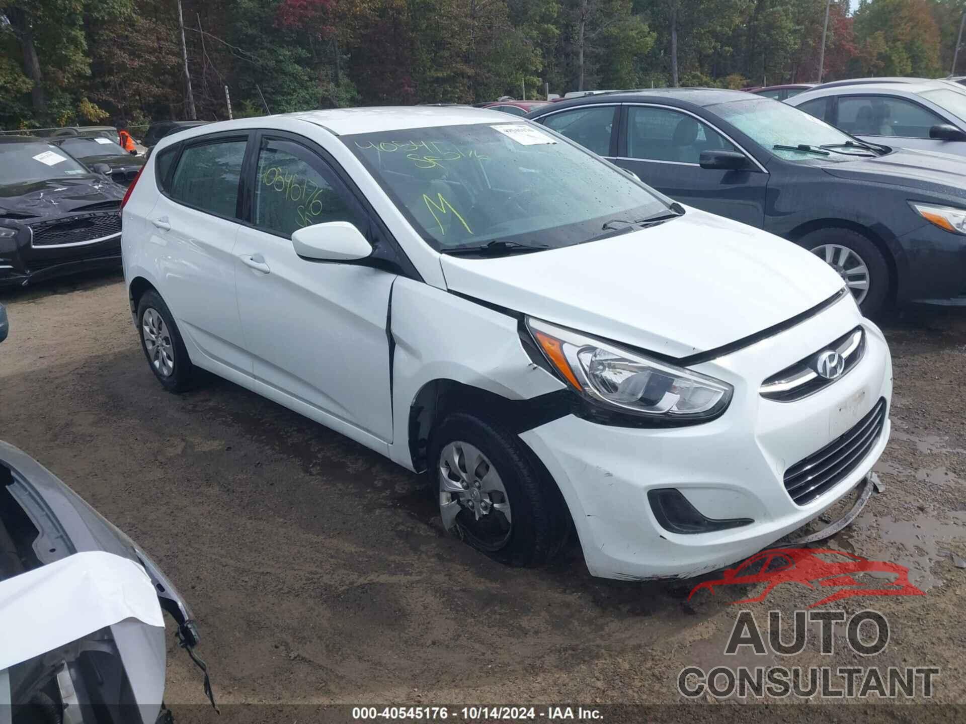 HYUNDAI ACCENT 2016 - KMHCT5AE4GU248245