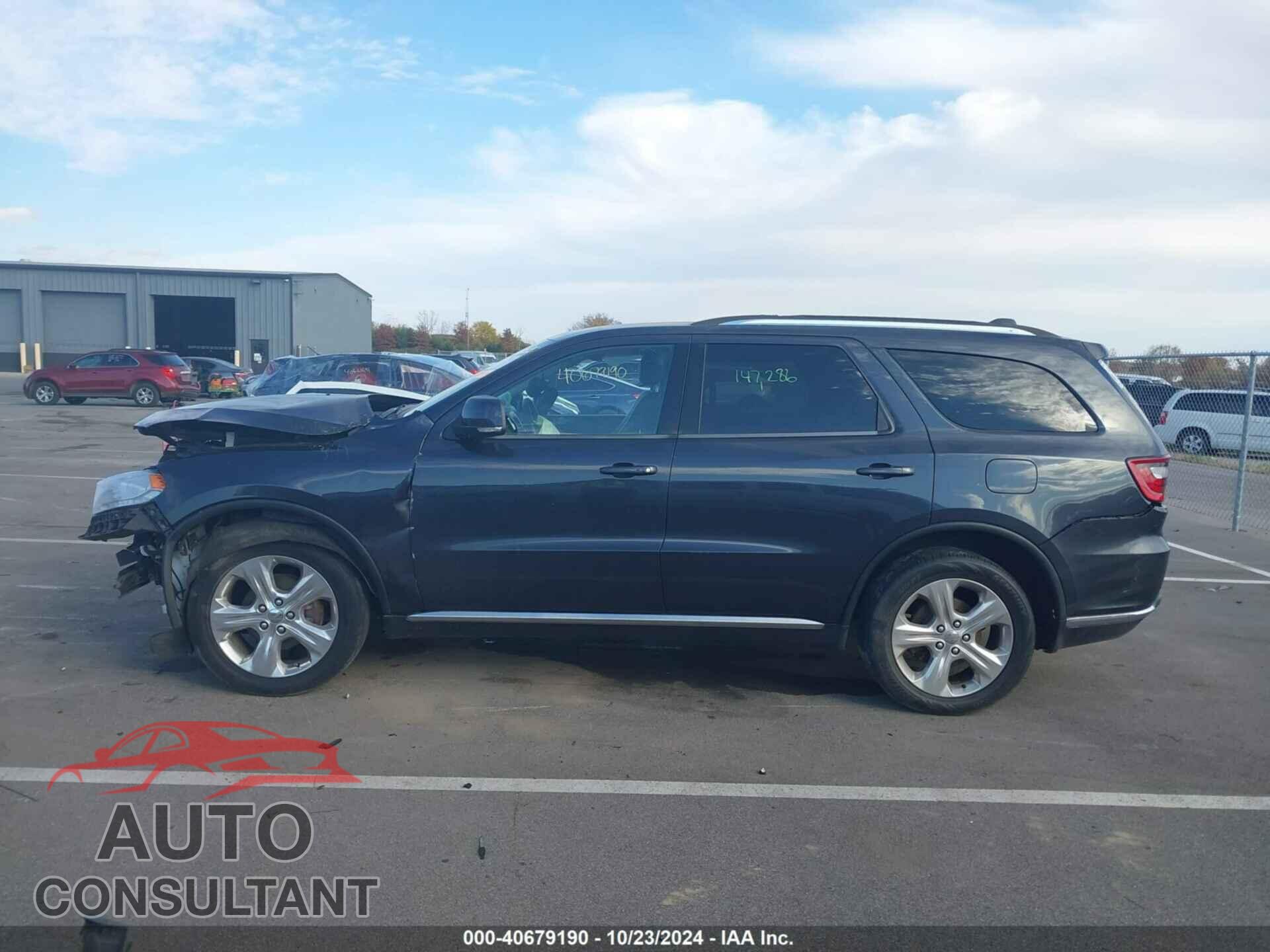 DODGE DURANGO 2014 - 1C4RDJDG7EC281650