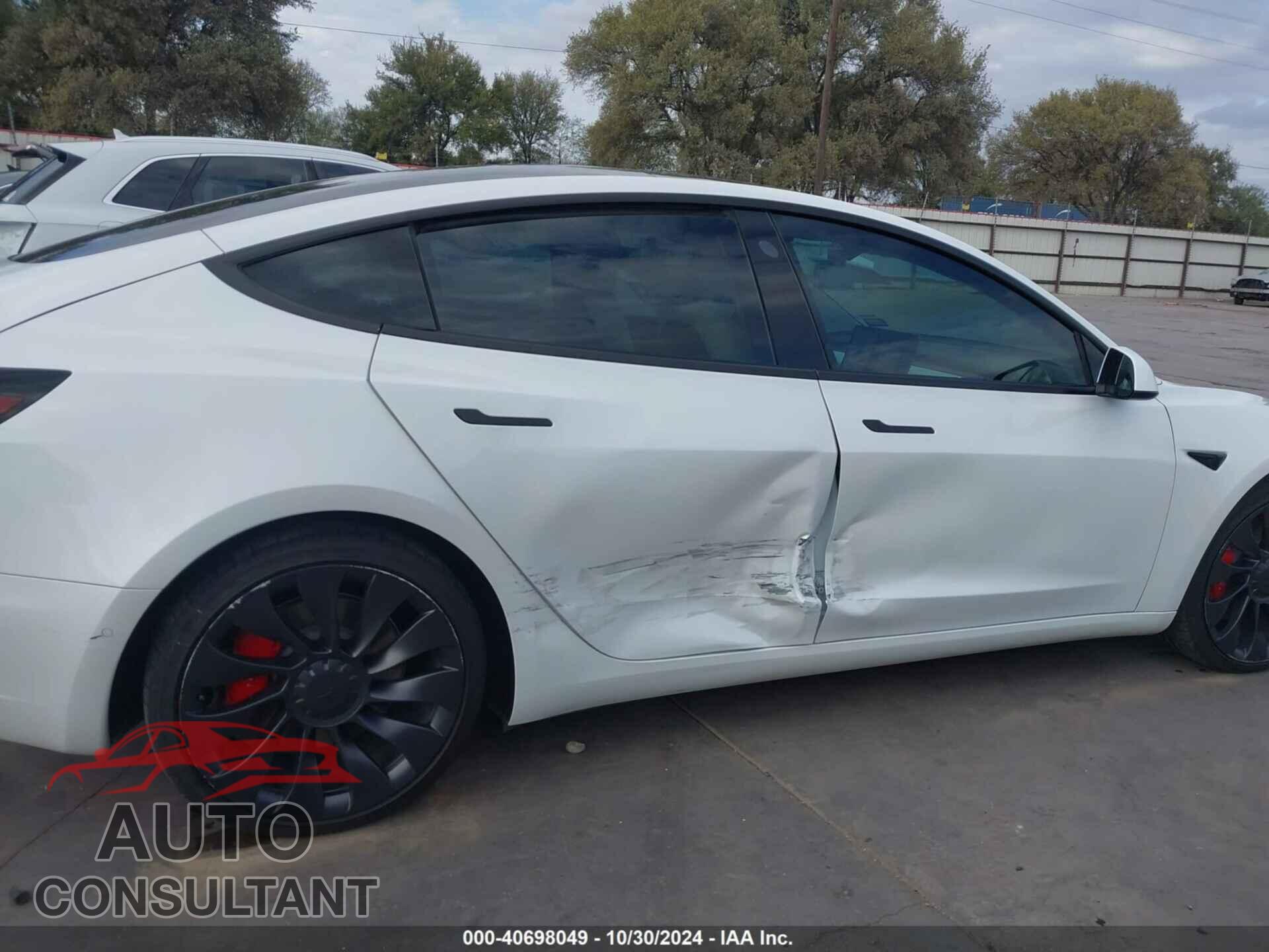 TESLA MODEL 3 2022 - 5YJ3E1EC8NF163155