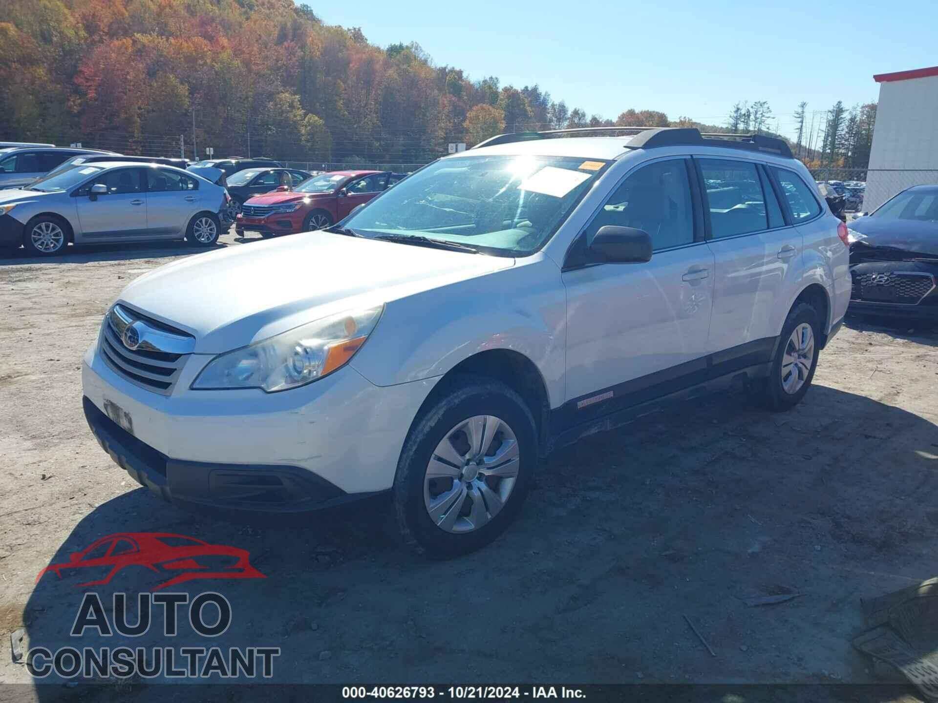 SUBARU OUTBACK 2012 - 4S4BRBACXC3285680