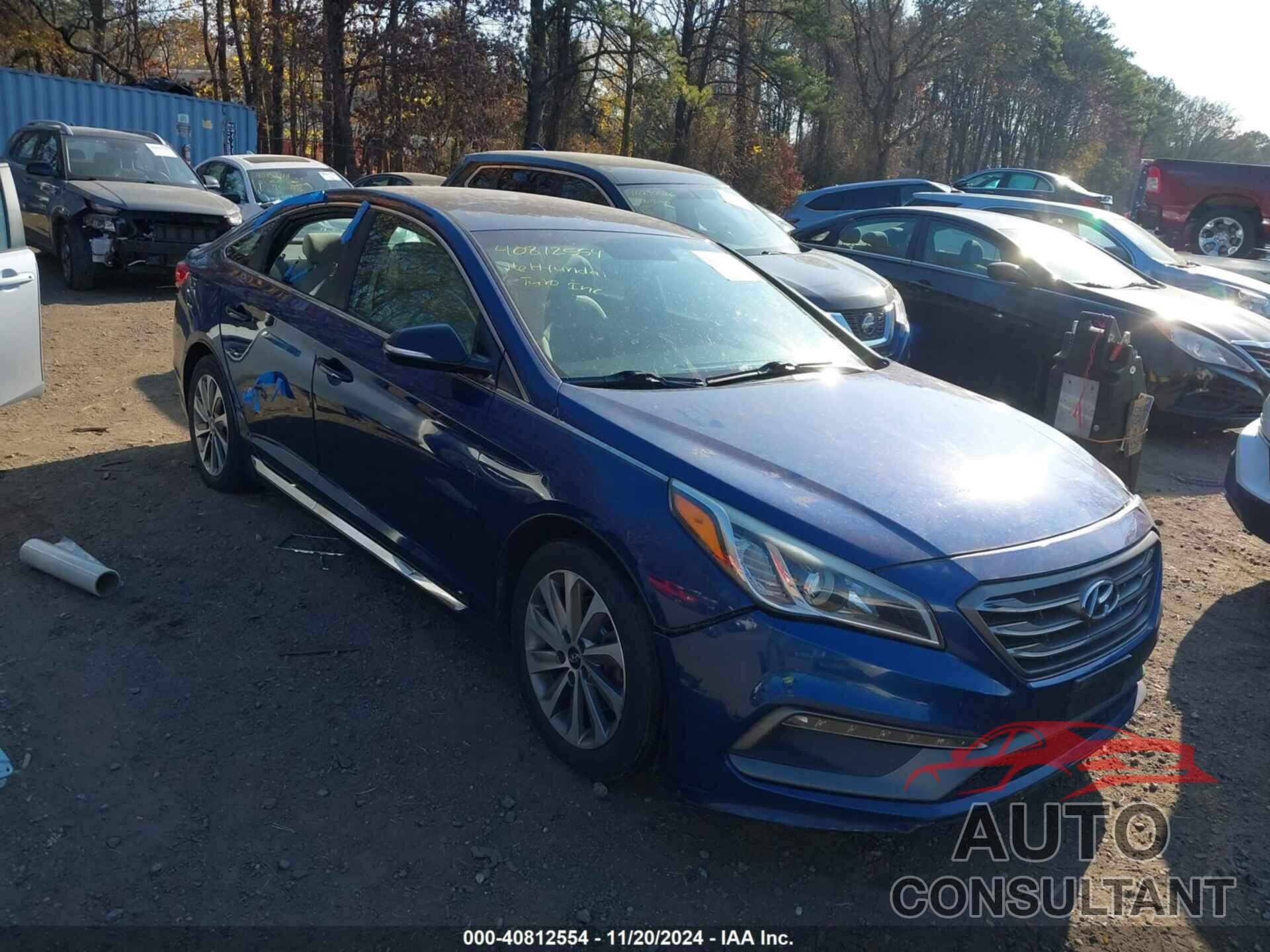 HYUNDAI SONATA 2016 - 5NPE34AF7GH424487