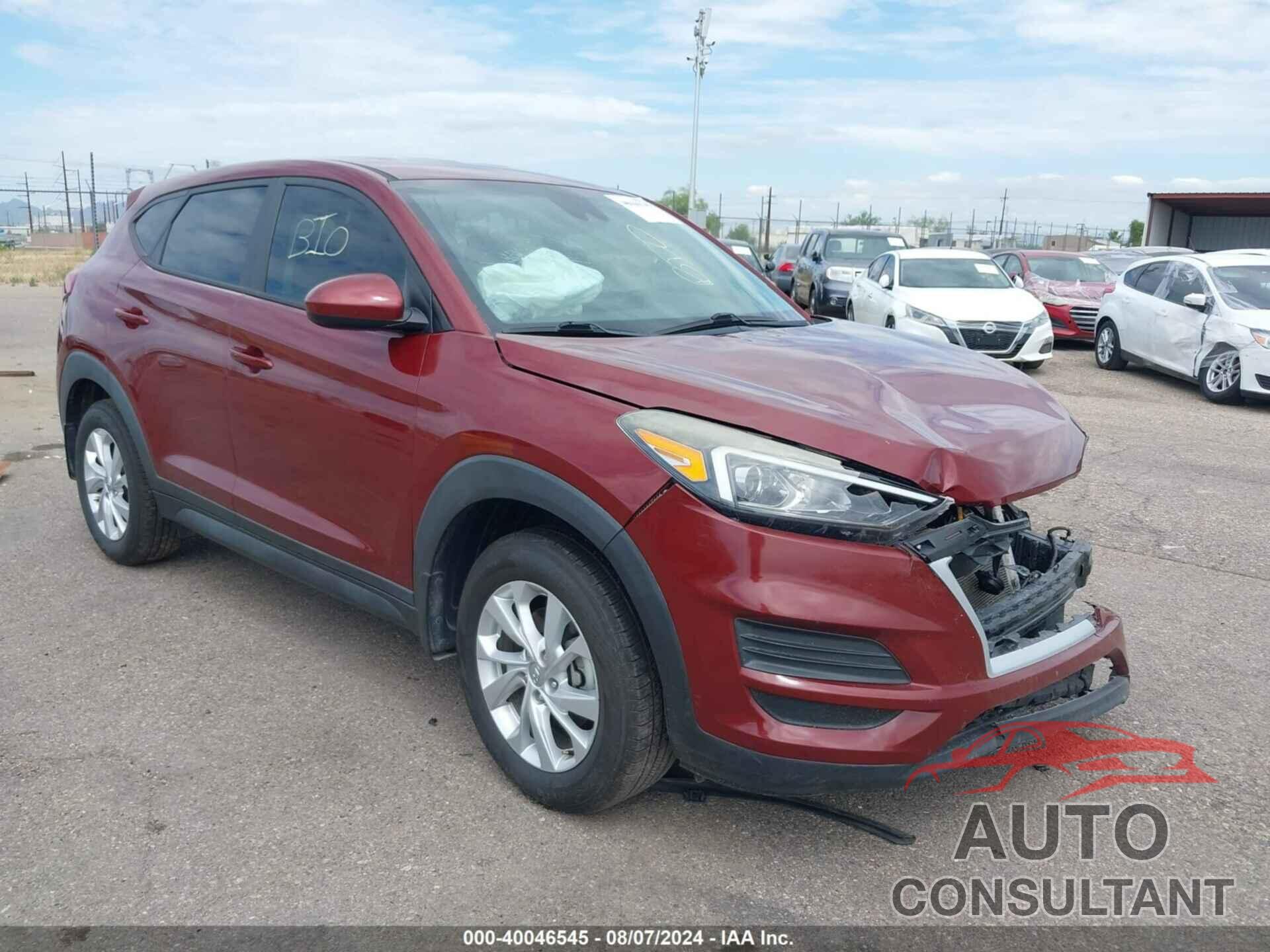 HYUNDAI TUCSON 2020 - KM8J23A49LU116002