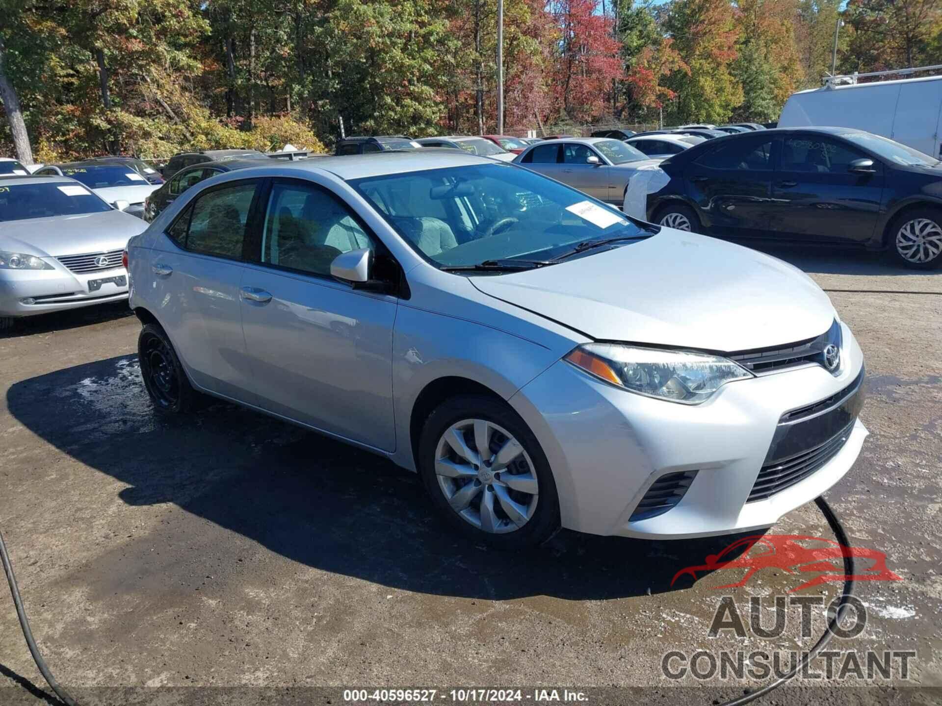 TOYOTA COROLLA 2015 - 2T1BURHE9FC461536