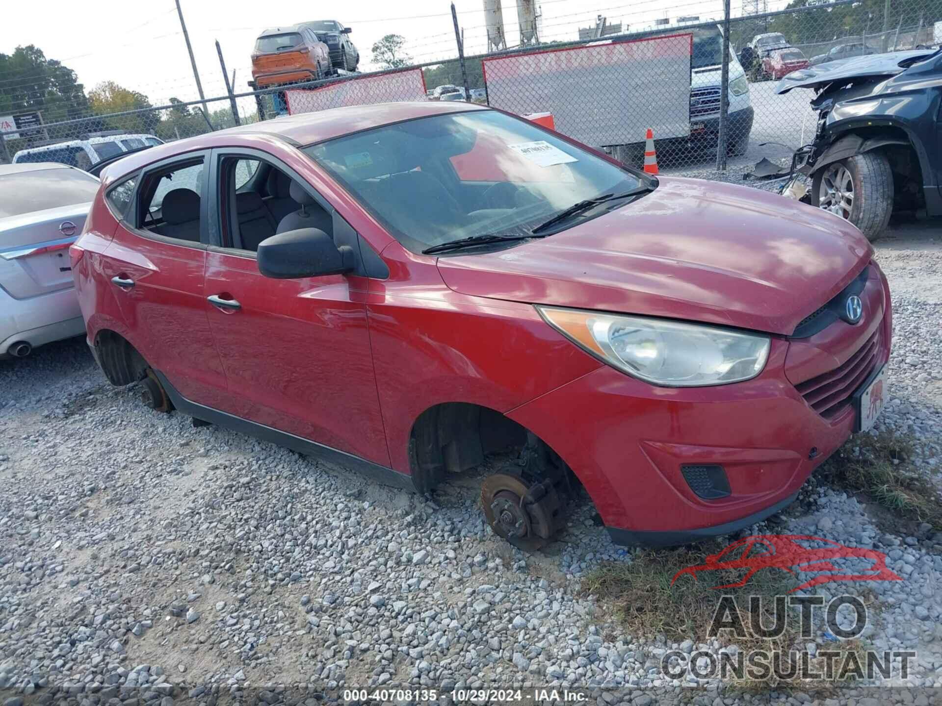 HYUNDAI TUCSON 2011 - KM8JT3AB6BU247608