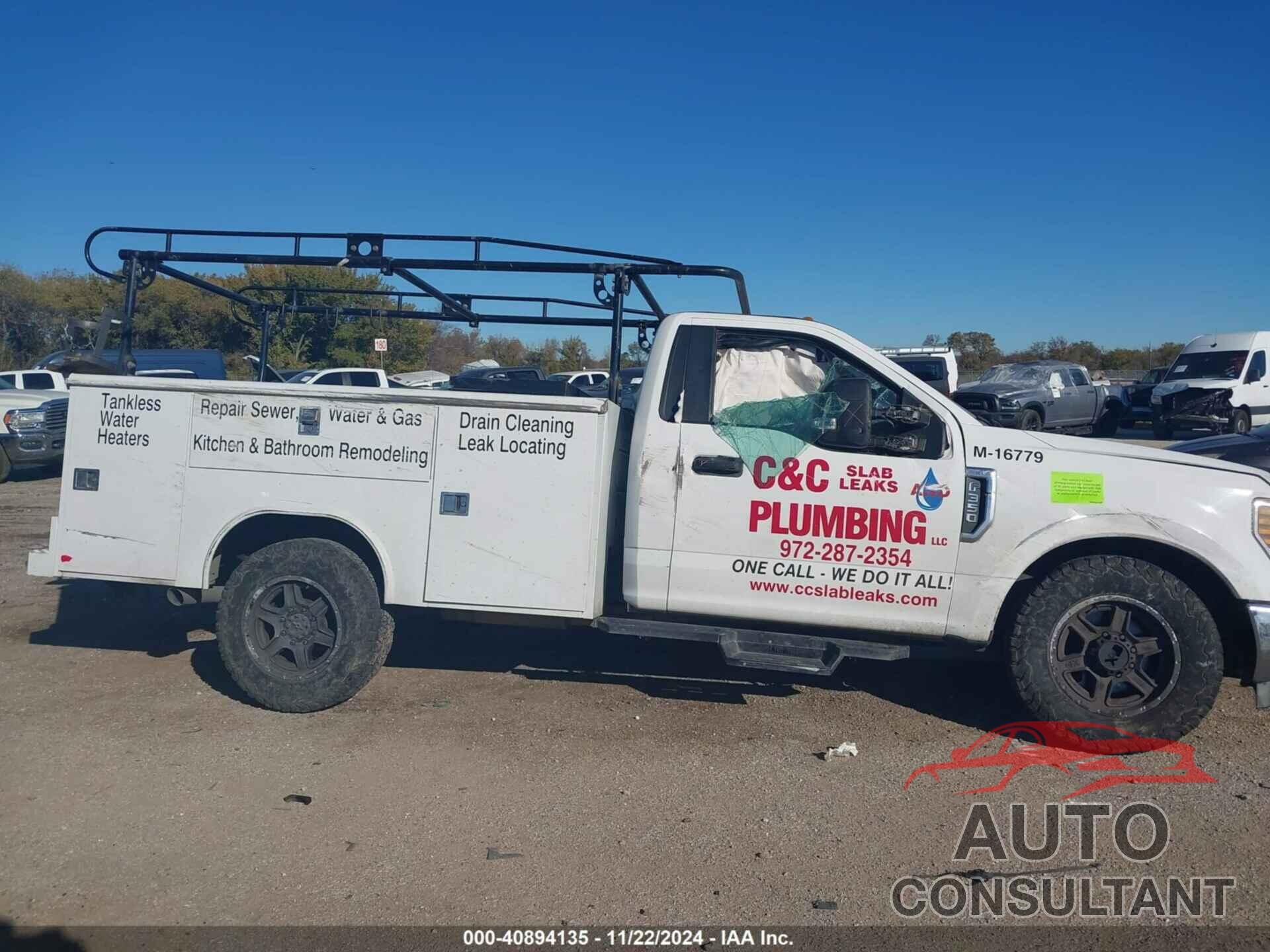 FORD F-350 CHASSIS 2019 - 1FDRF3E67KEC35646